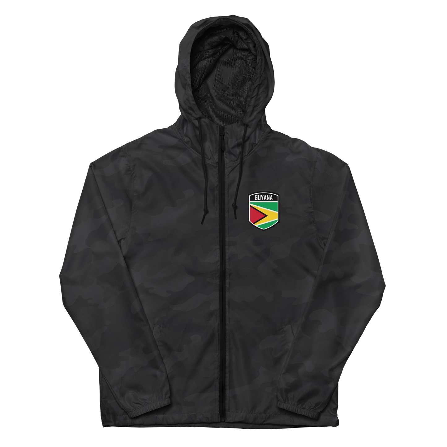 Guyana Unisex lightweight zip up windbreaker