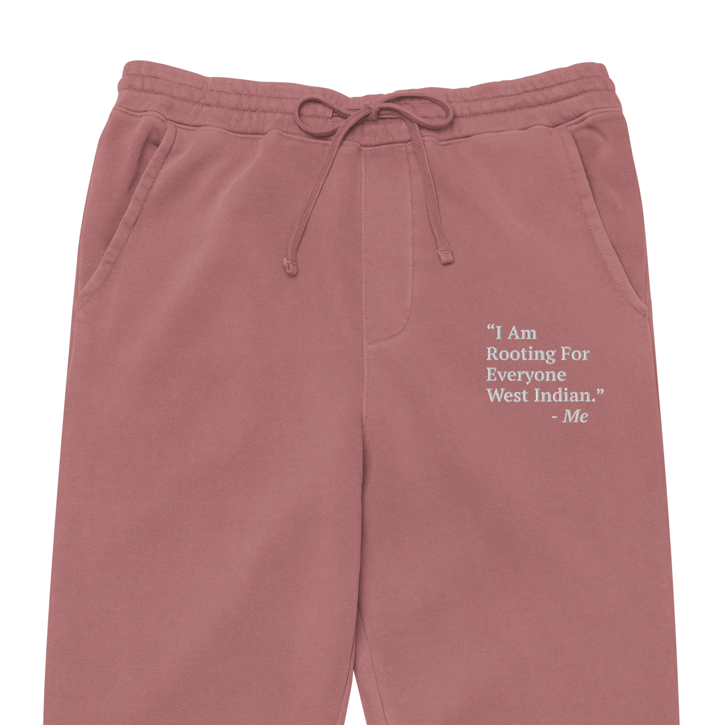 I Am Rooting: West Indian Unisex pigment-dyed sweatpants (Set)