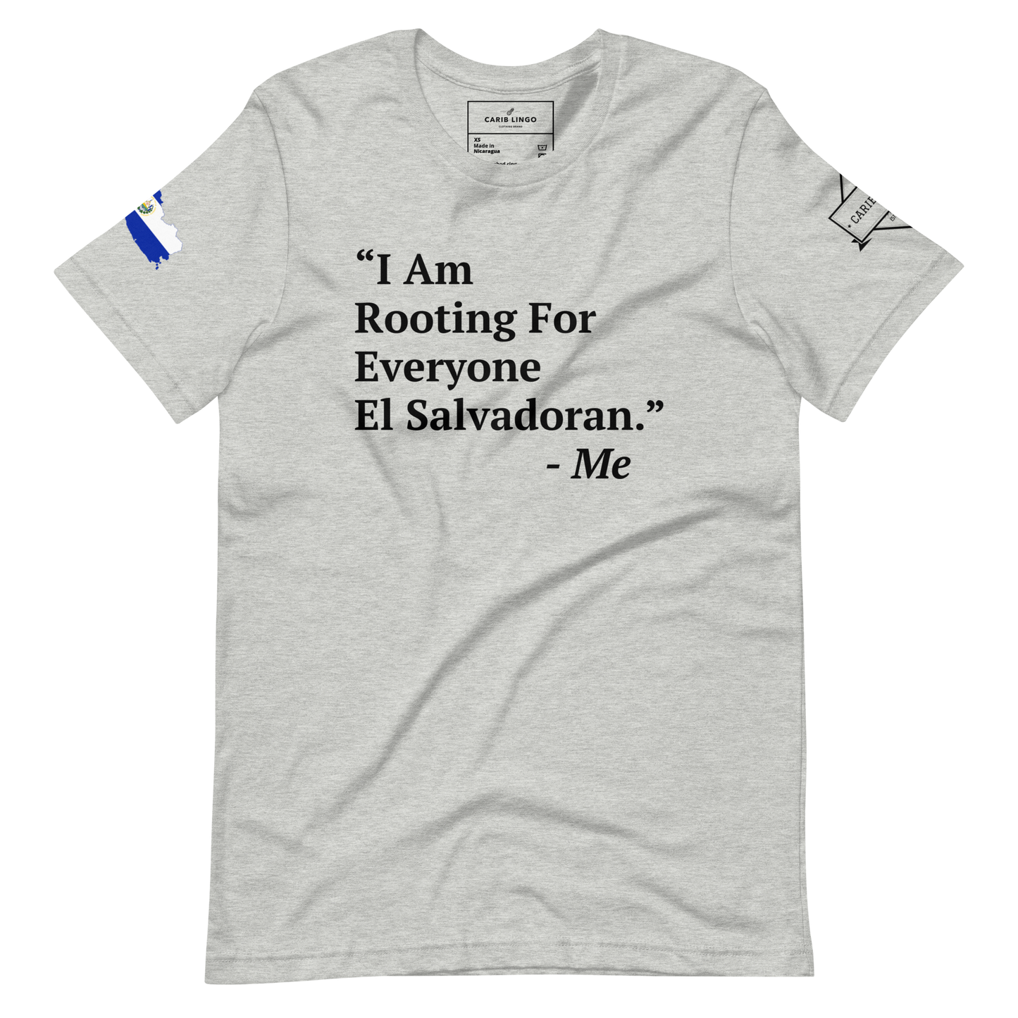 I Am Rooting: El Salvador Unisex t-shirt