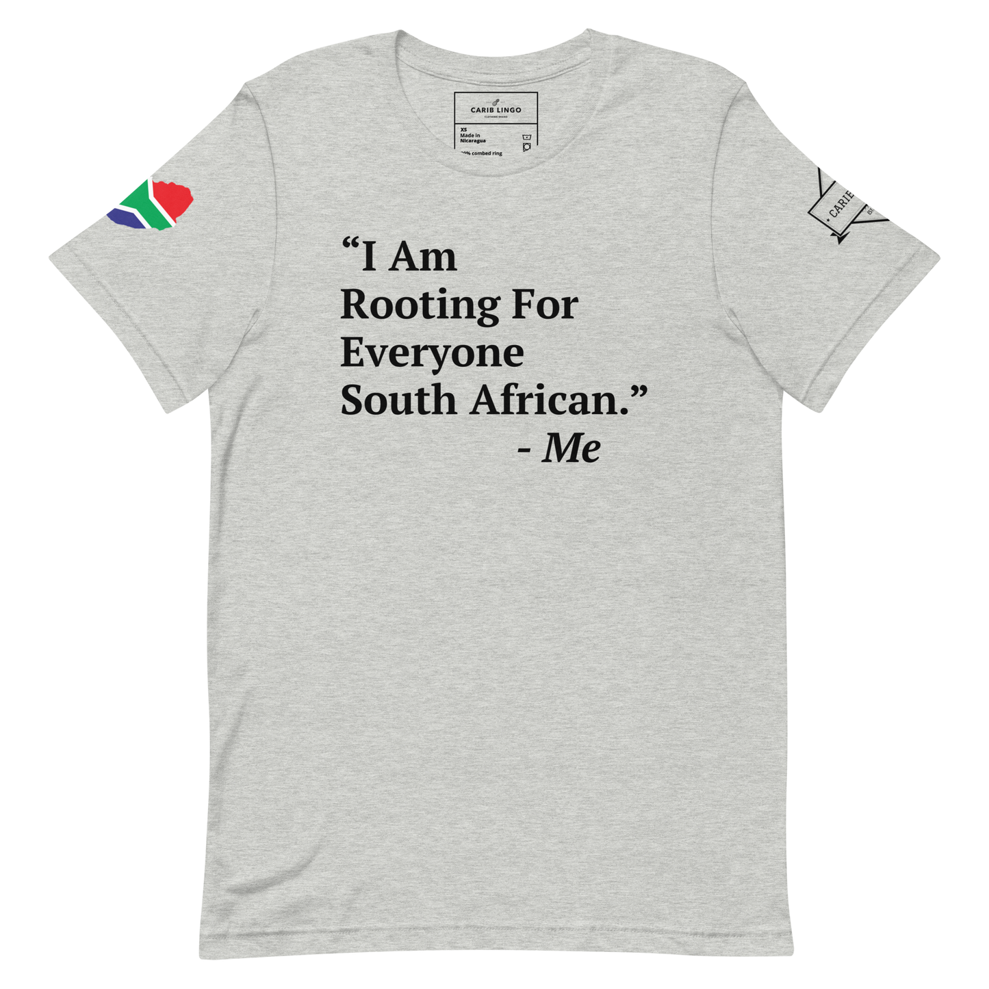 I Am Rooting: South Africa Unisex t-shirt