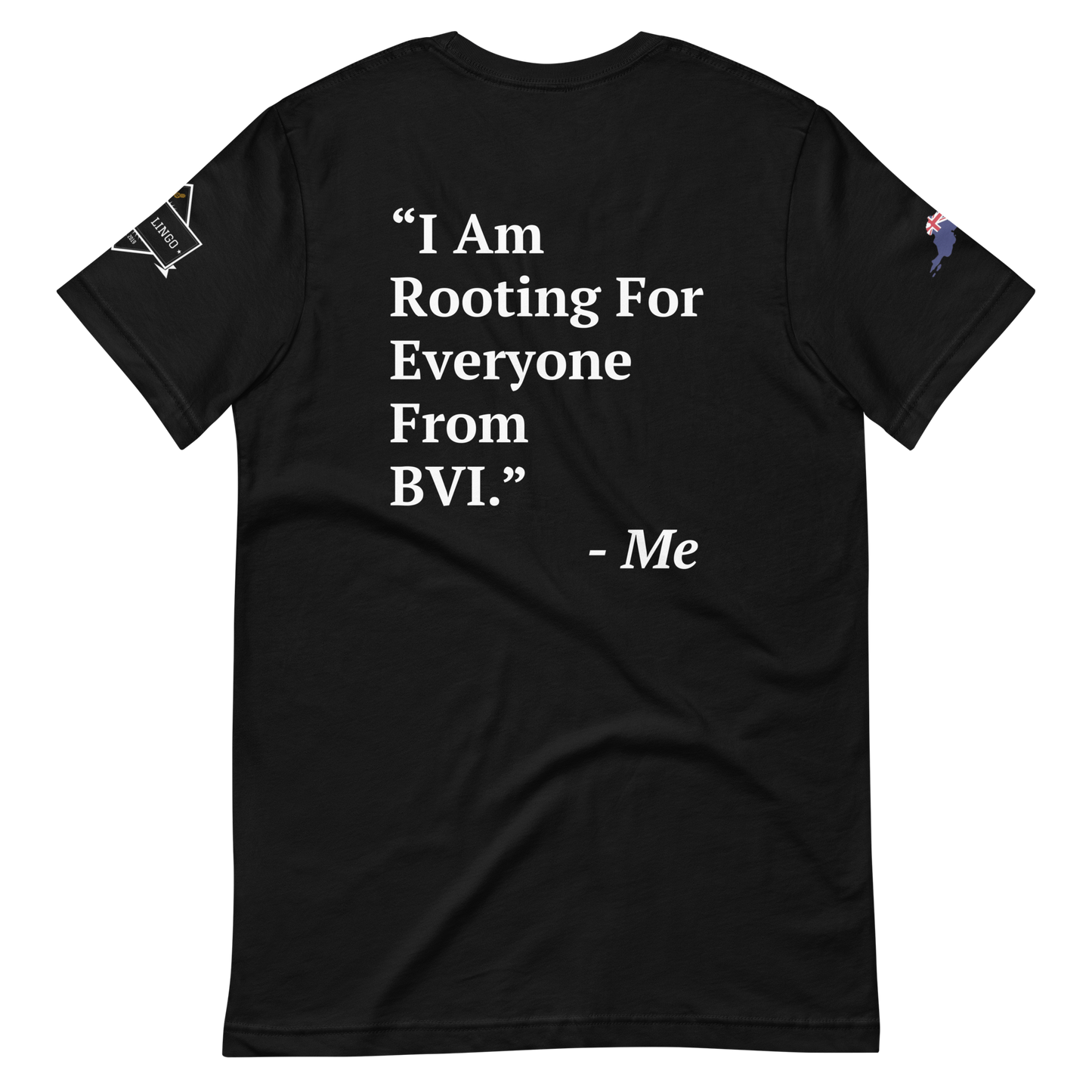 BVI Shield Unisex t-shirt