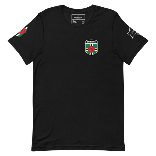 Dominica Shield Unisex t-shirt