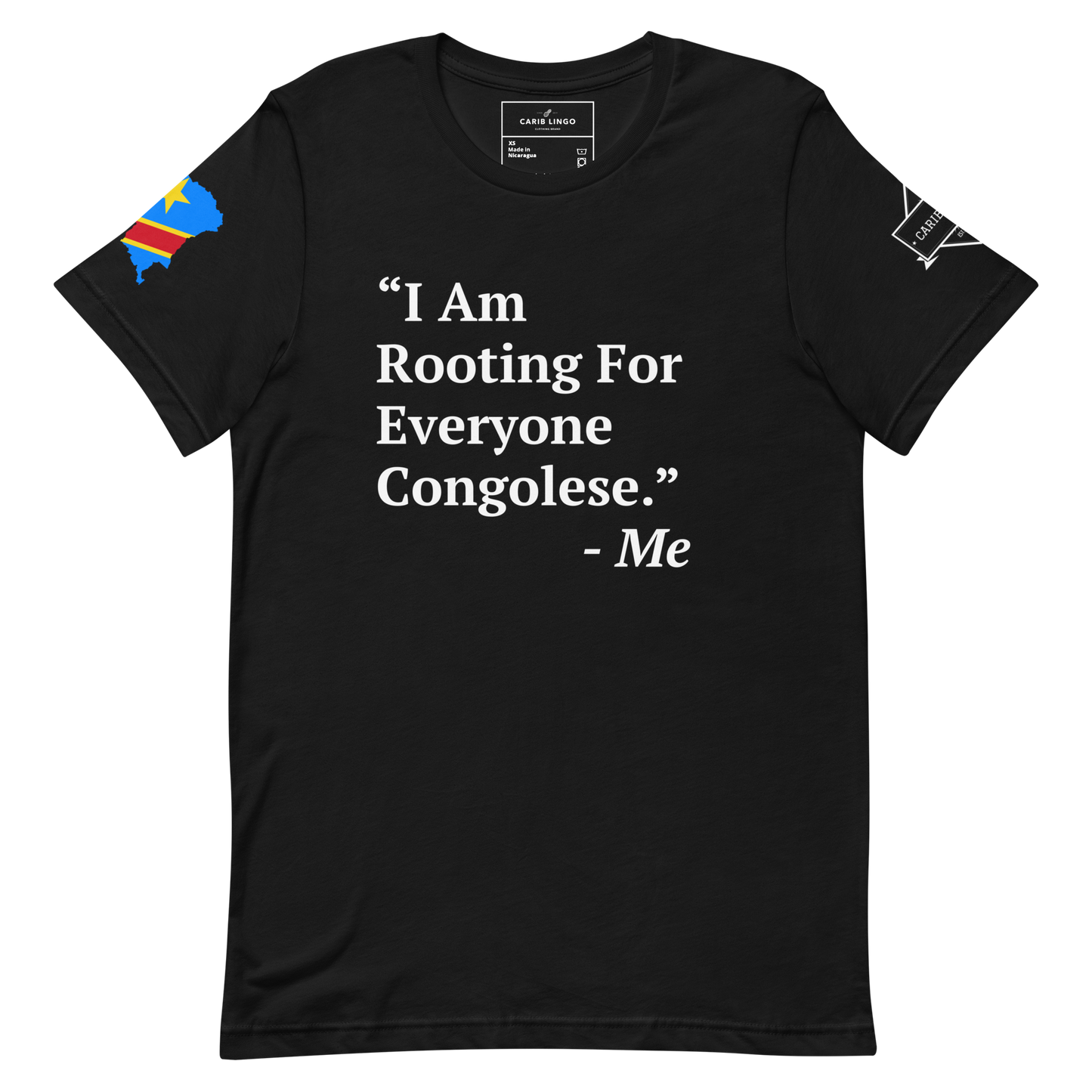 I Am Rooting: Congo Unisex t-shirt