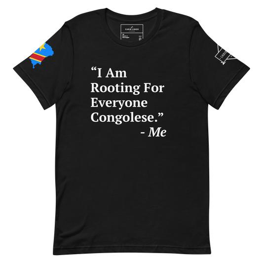 I Am Rooting: Congo Unisex t-shirt