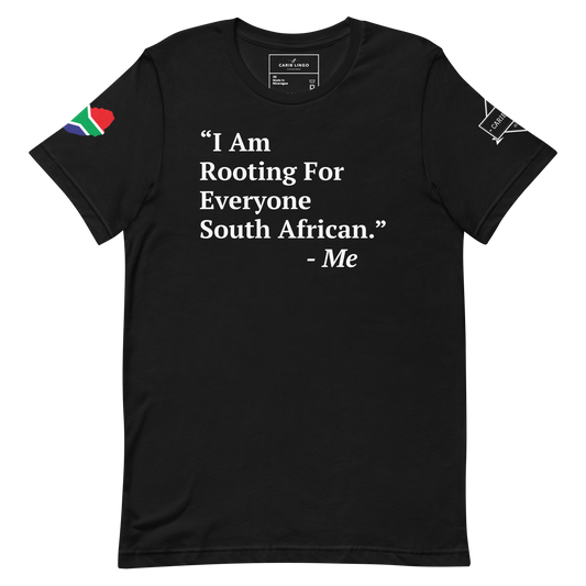 I Am Rooting: South Africa Unisex t-shirt