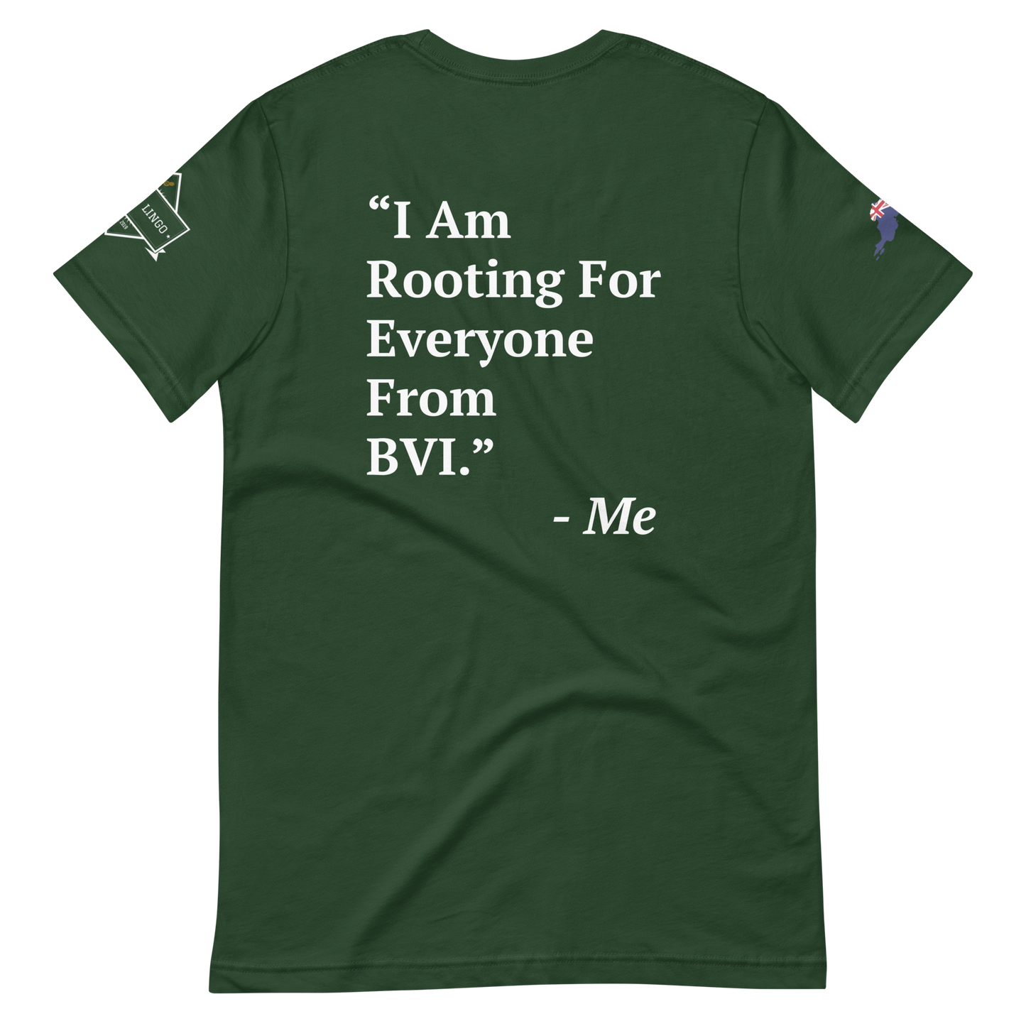 BVI Shield Unisex t-shirt