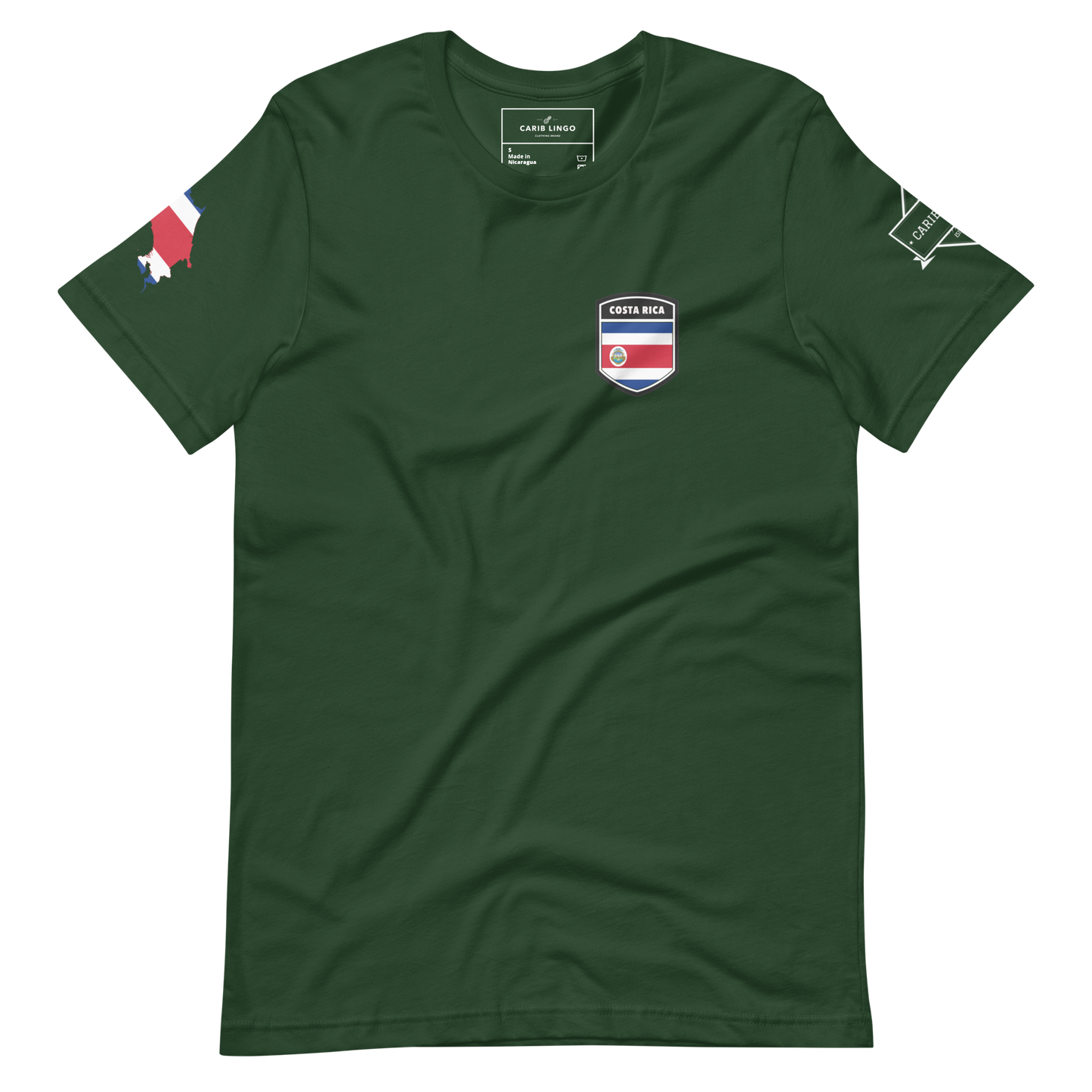 Costa Rica Shield Unisex t-shirt