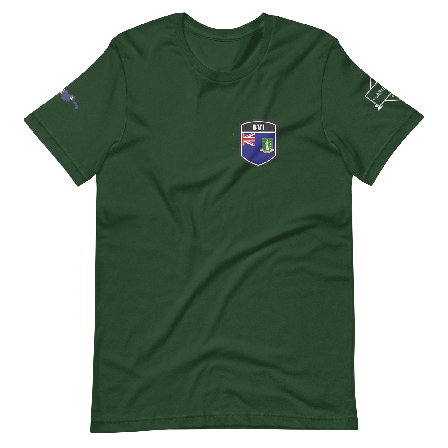 BVI Shield Unisex t-shirt