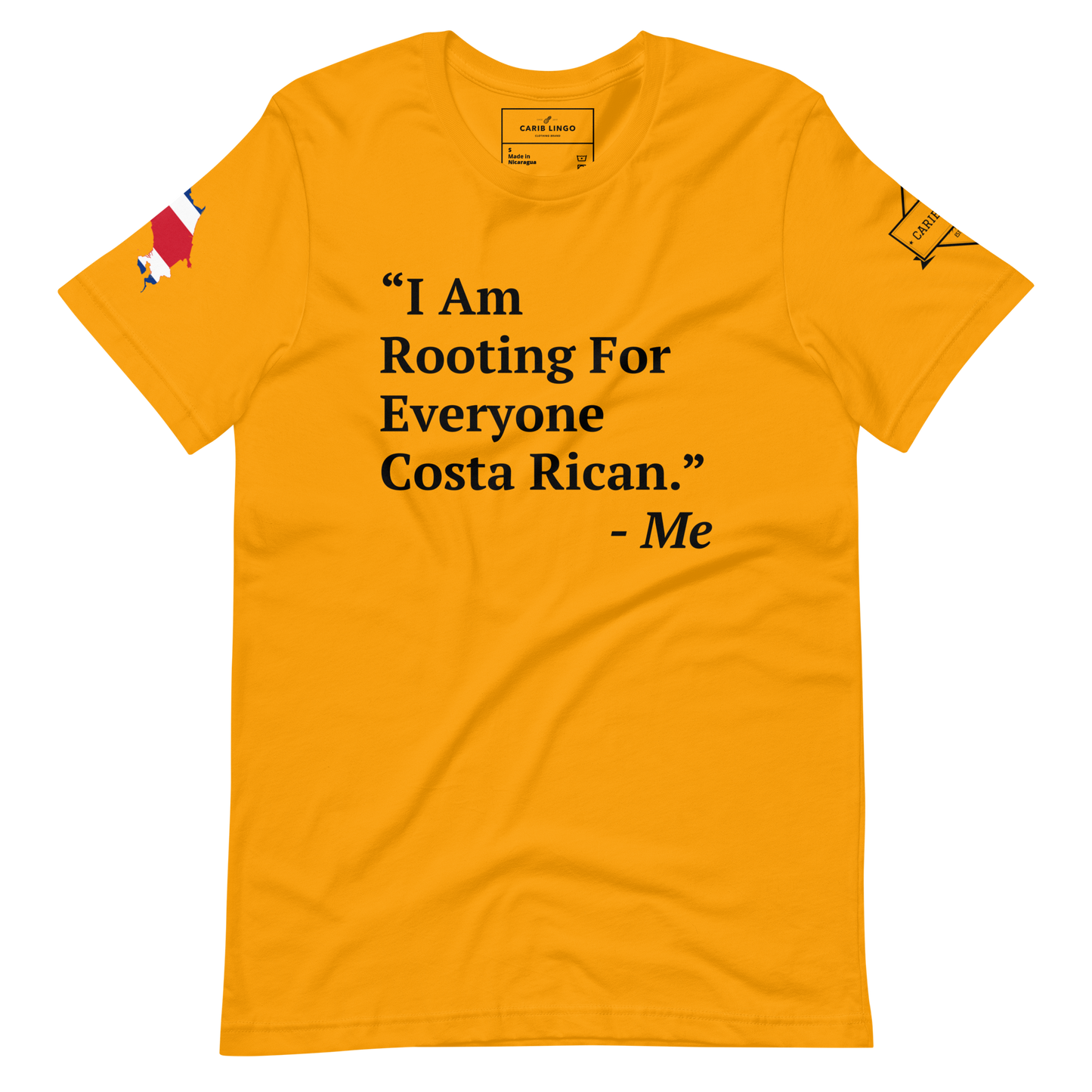 I Am Rooting: Costa Rica Unisex t-shirt