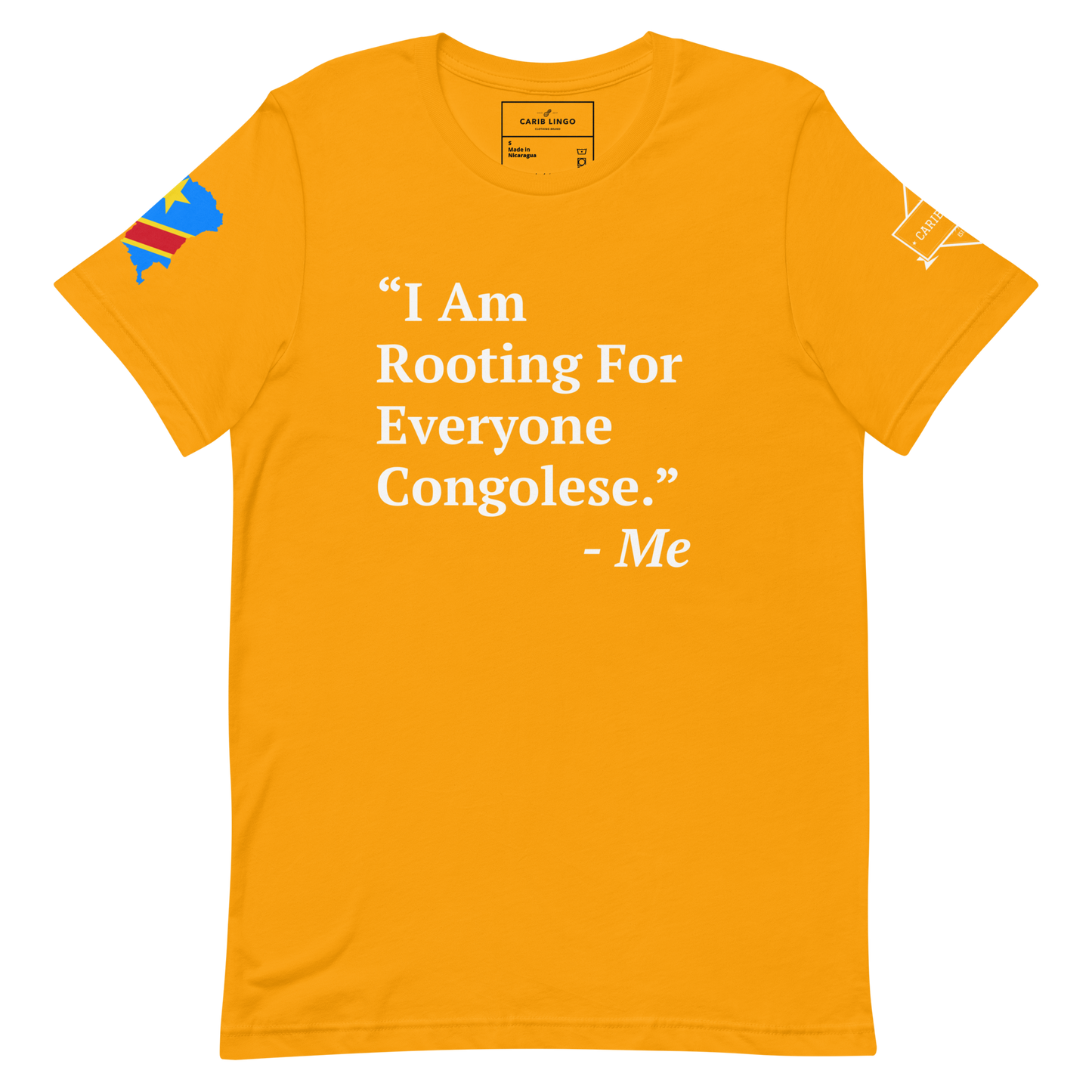 I Am Rooting: Congo Unisex t-shirt