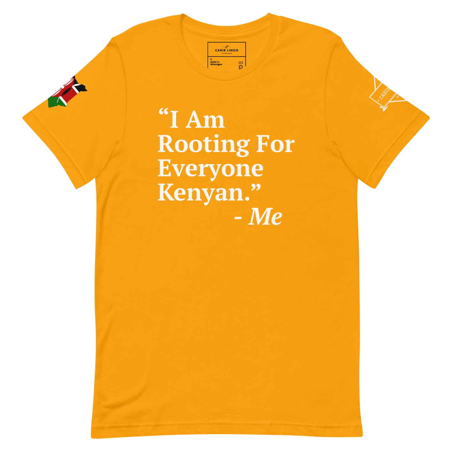 I Am Rooting: Kenya Unisex t-shirt