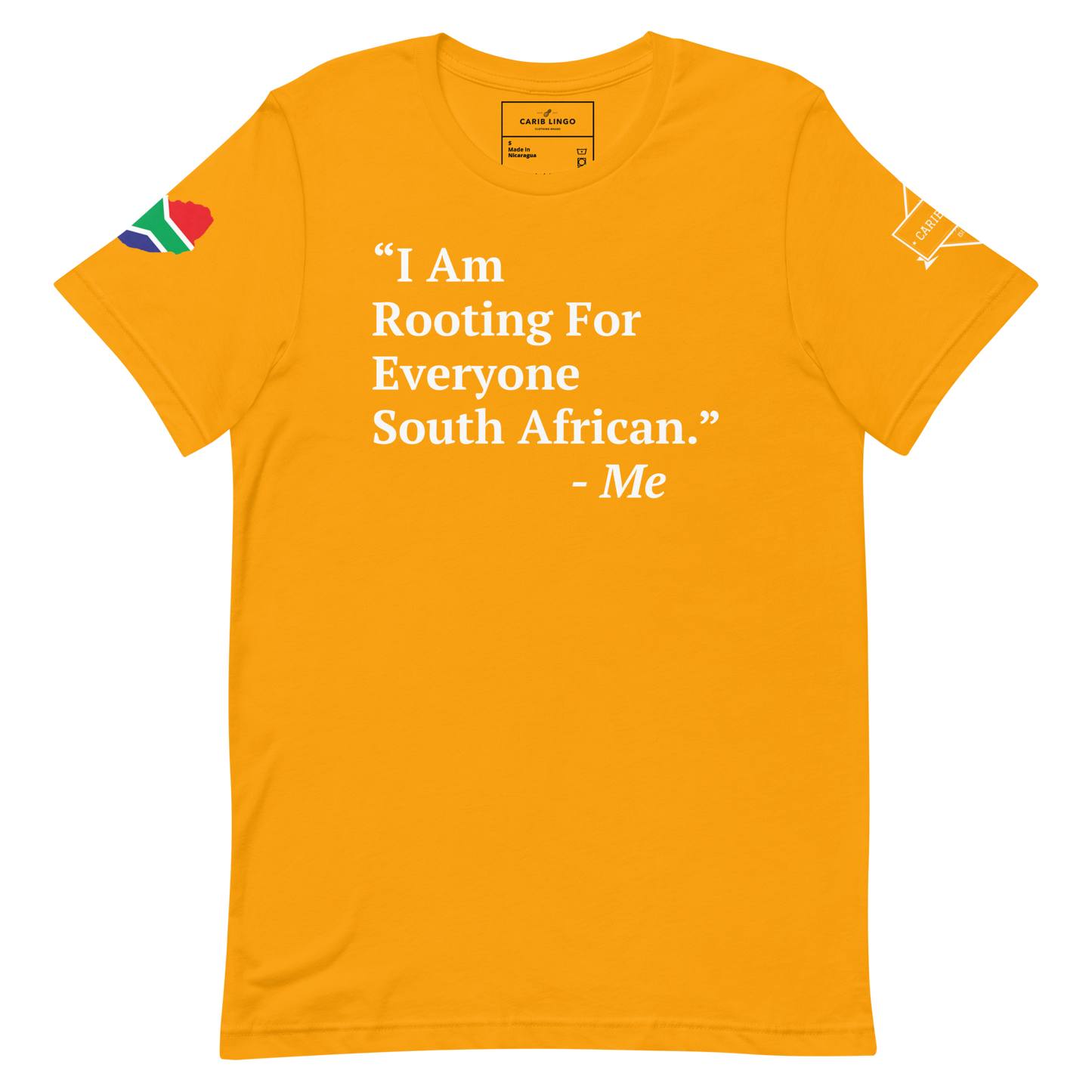 I Am Rooting: South Africa Unisex t-shirt