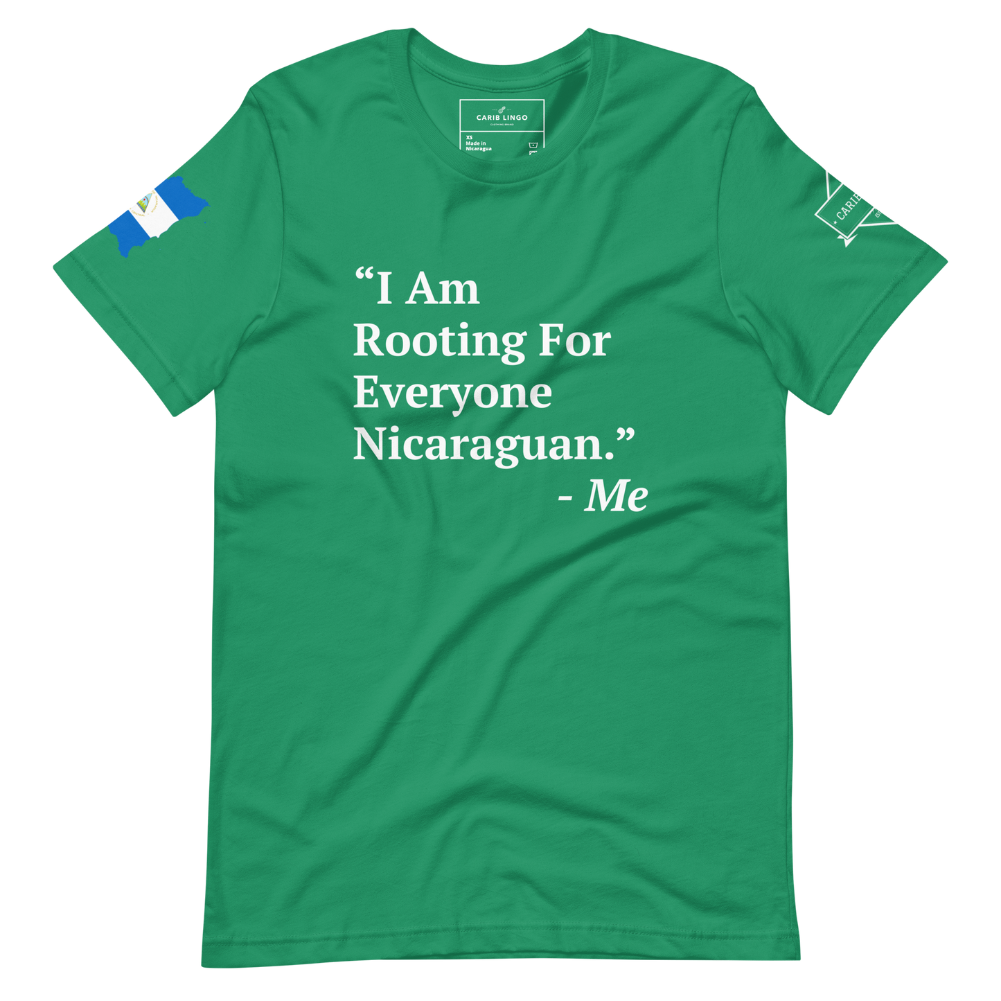 I Am Rooting: Nicaragua Unisex t-shirt