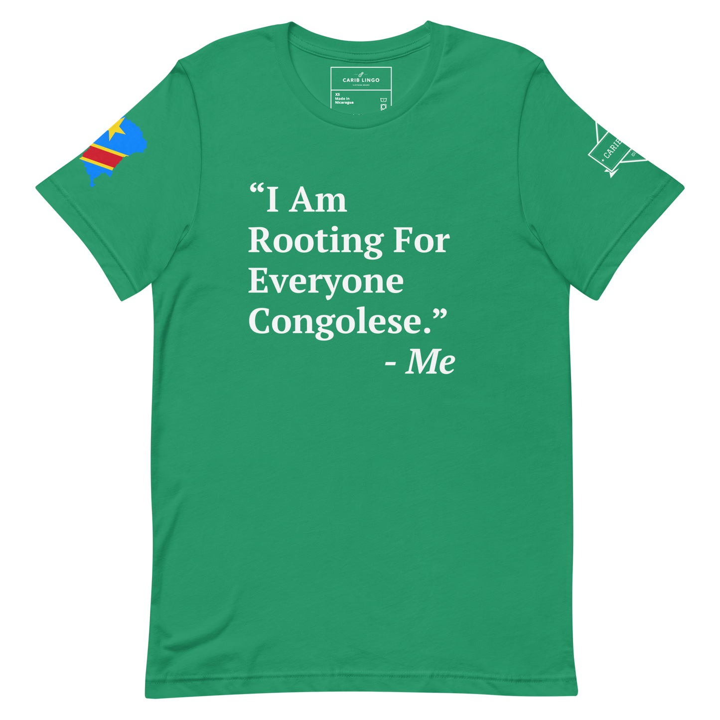 I Am Rooting: Congo Unisex t-shirt