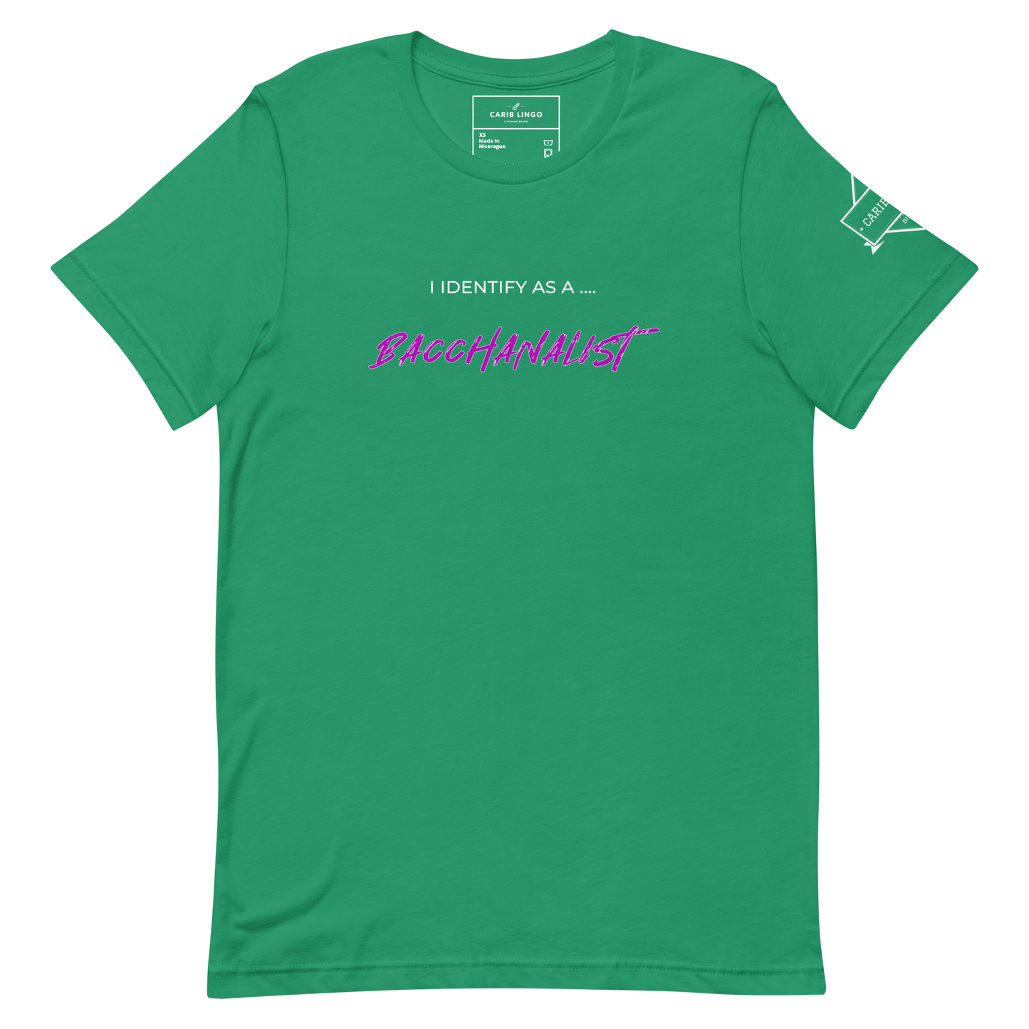 I Identify: Bacchanalist Unisex t-shirt