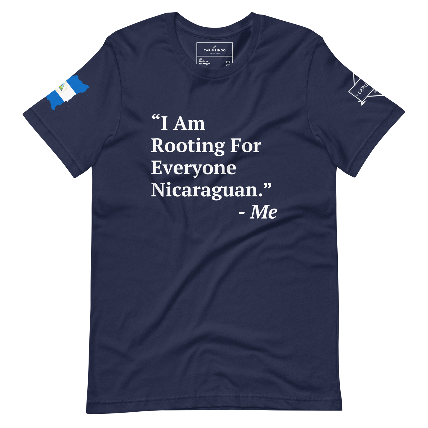 I Am Rooting: Nicaragua Unisex t-shirt