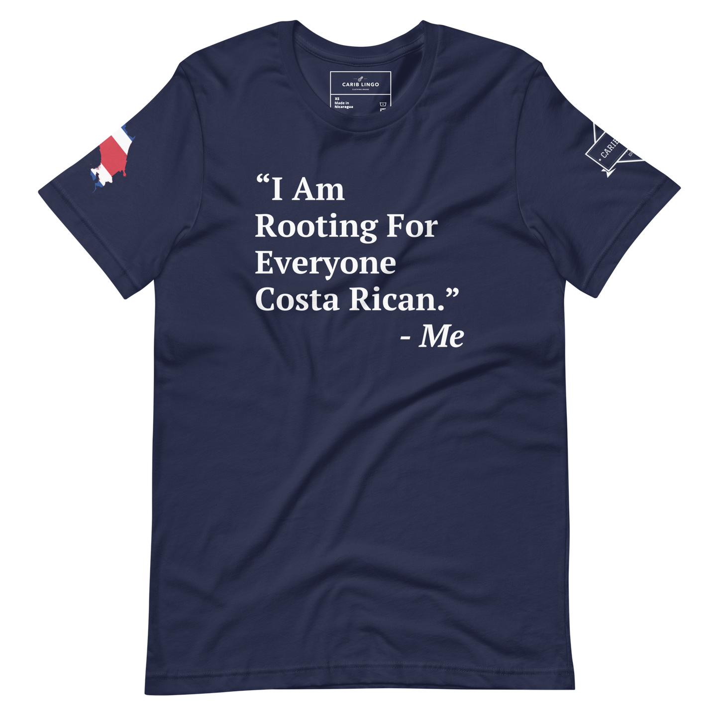 I Am Rooting: Costa Rica Unisex t-shirt