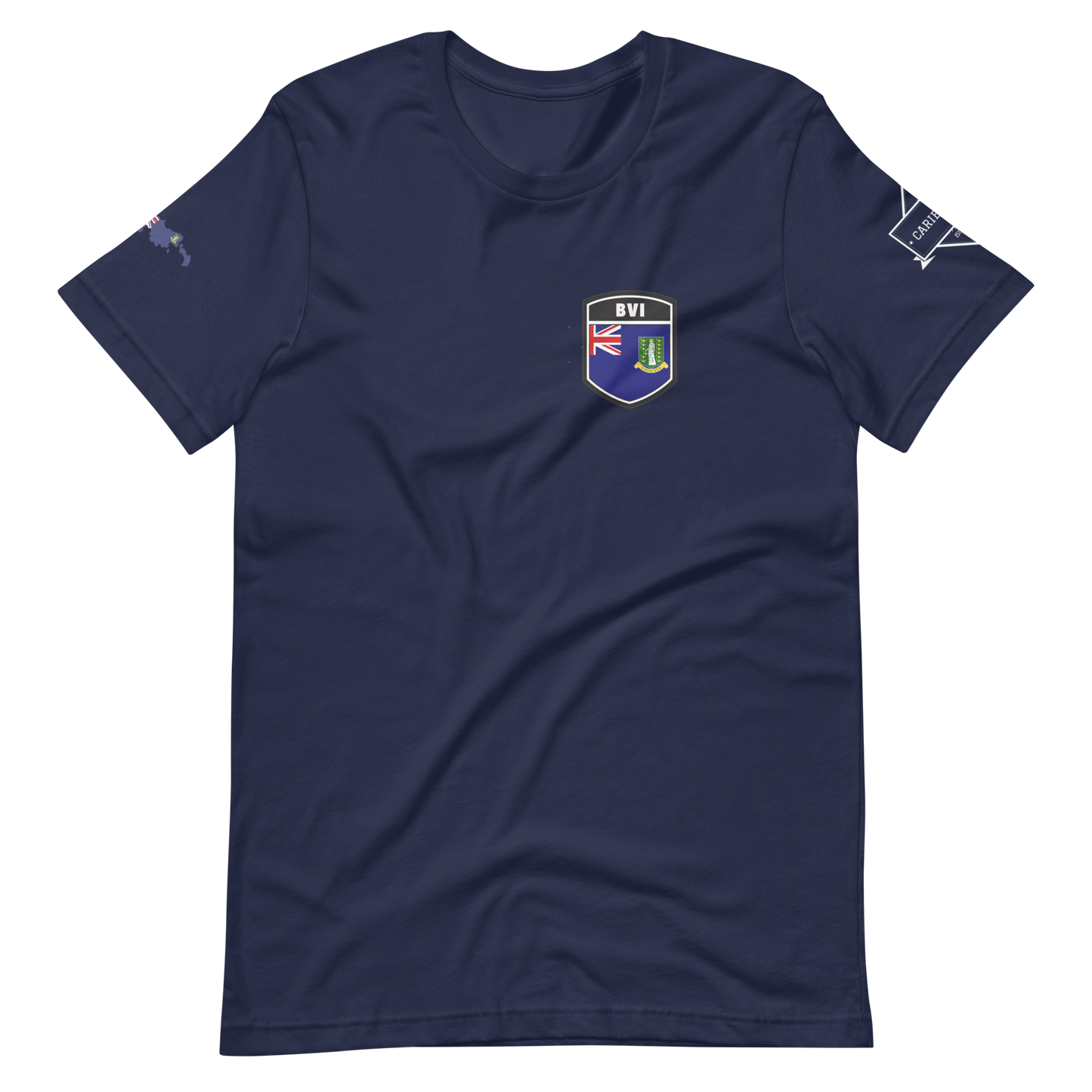 BVI Shield Unisex t-shirt