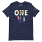 One VI Unisex t-shirt