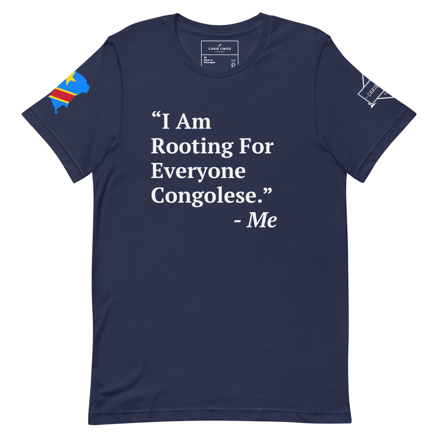 I Am Rooting: Congo Unisex t-shirt