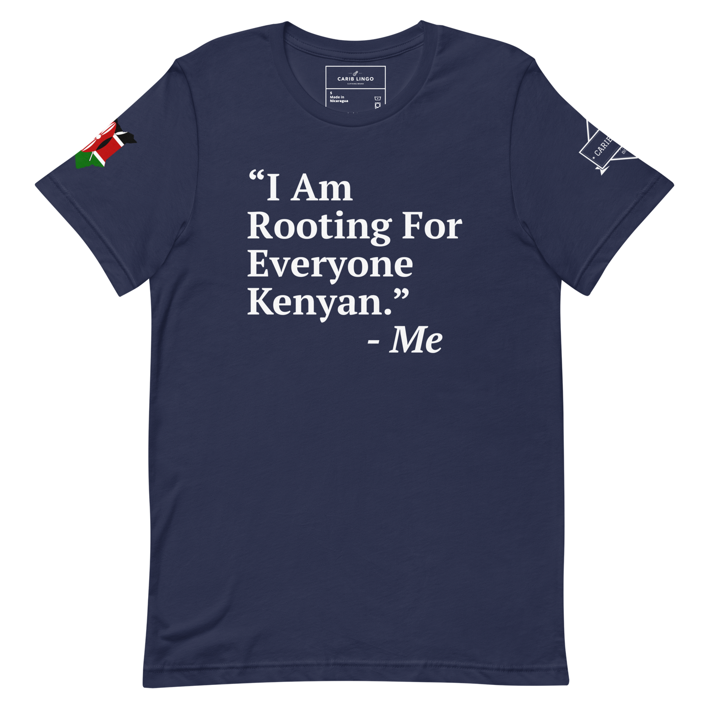 I Am Rooting: Kenya Unisex t-shirt