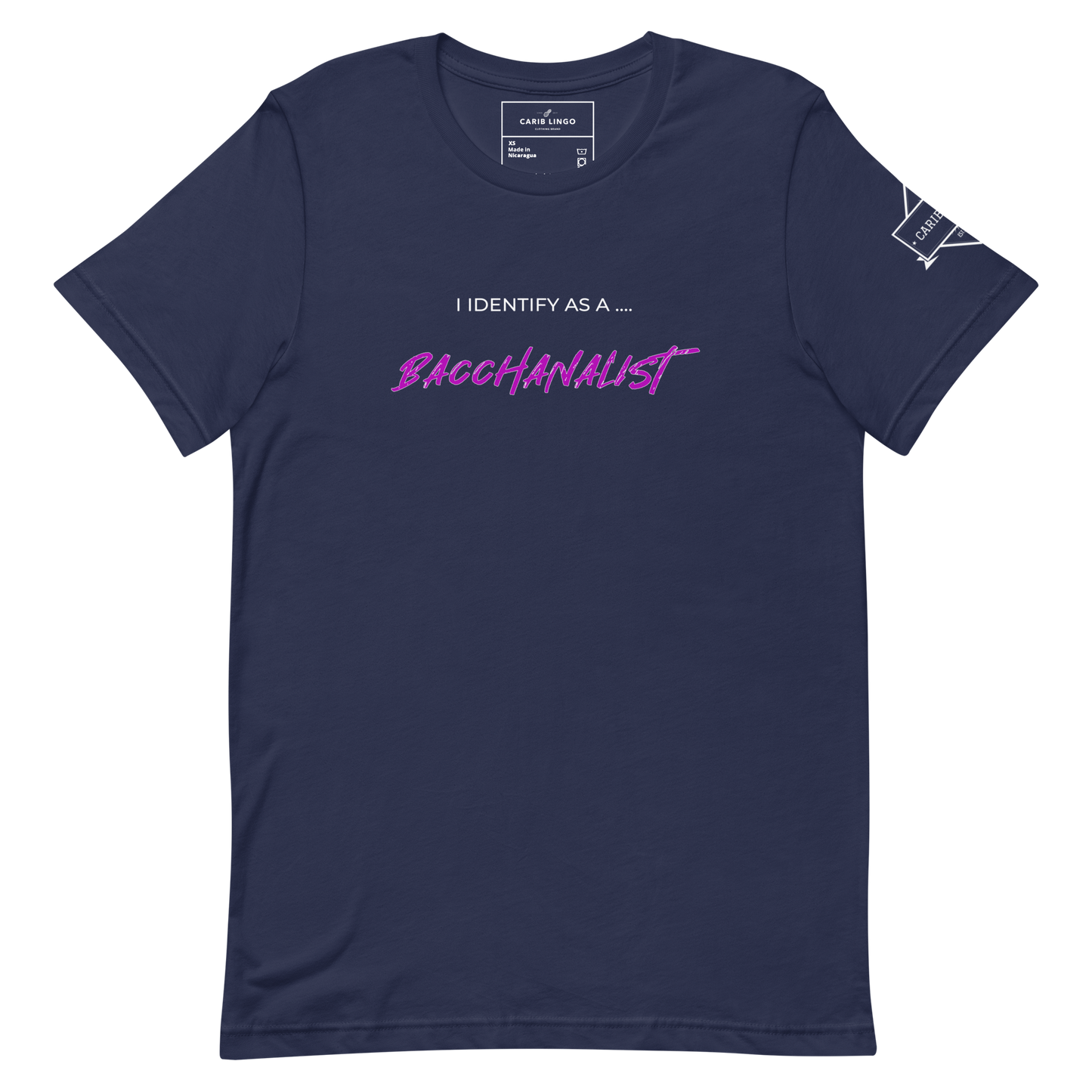 I Identify: Bacchanalist Unisex t-shirt