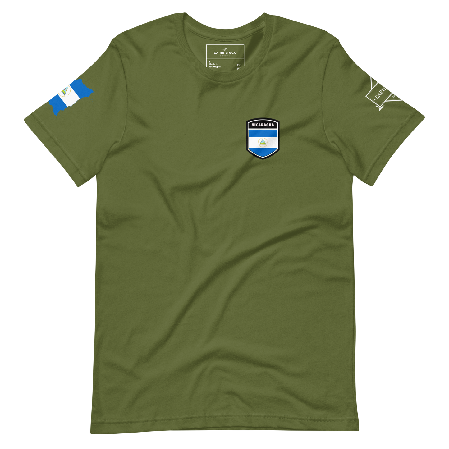 Nicaragua Shield Unisex t-shirt