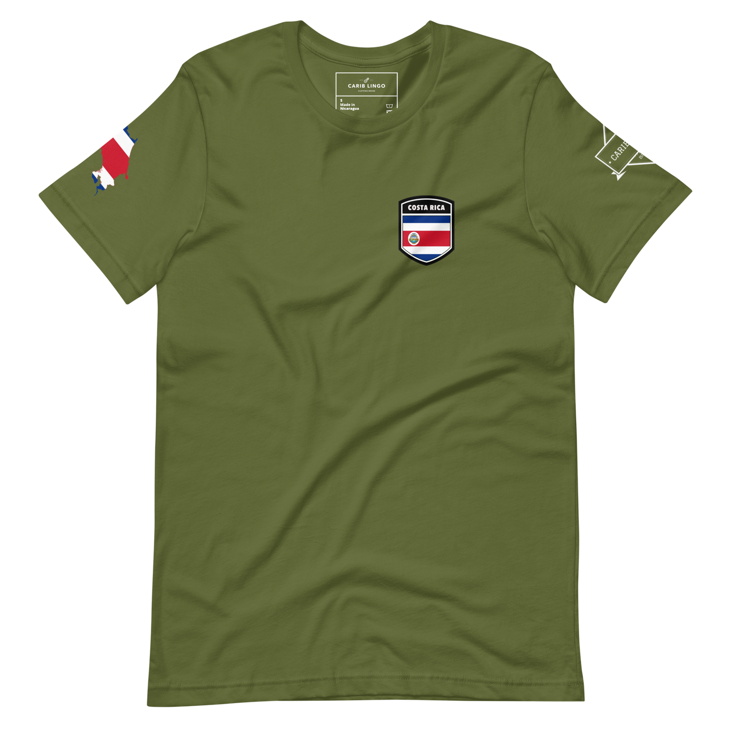 Costa Rica Shield Unisex t-shirt