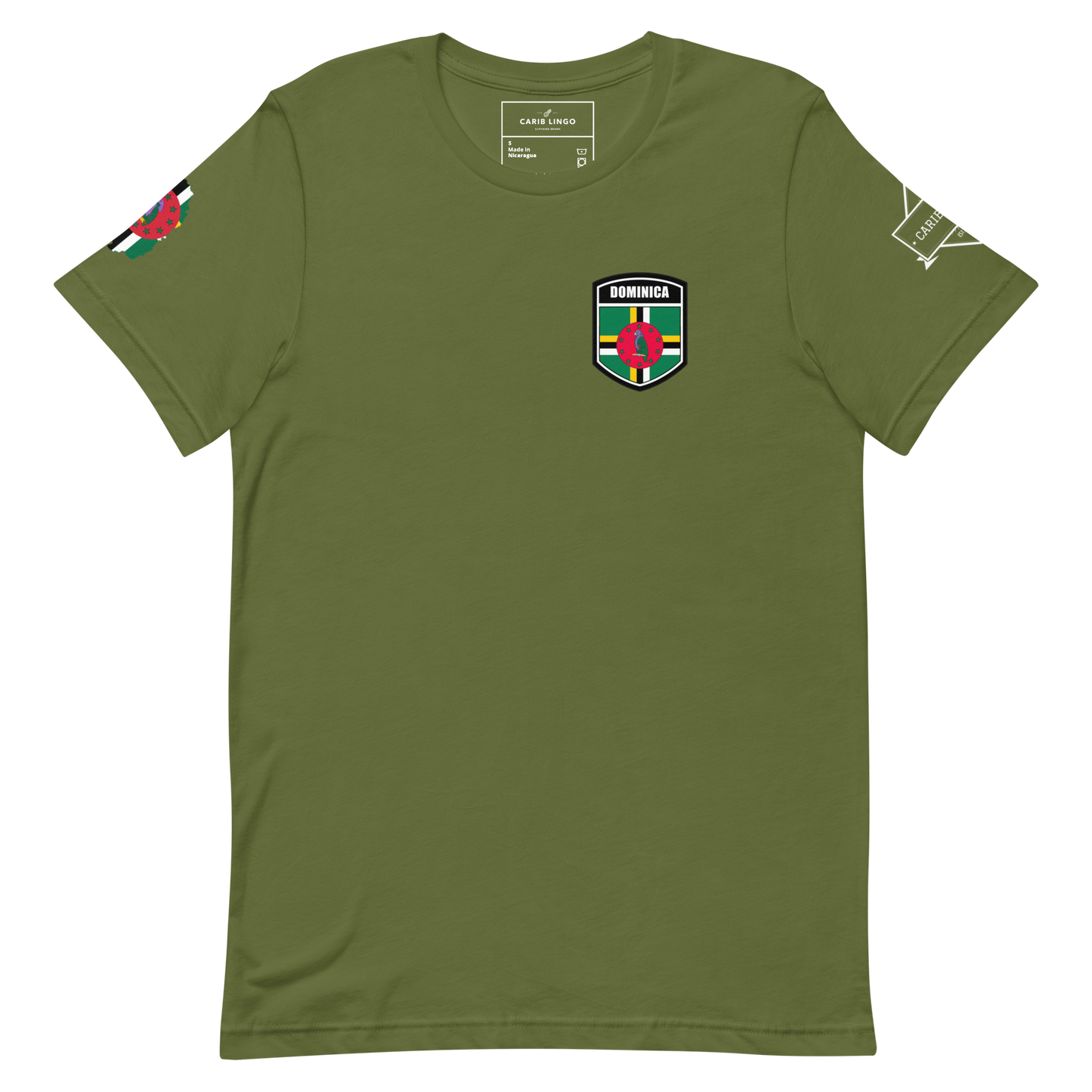 Dominica Shield Unisex t-shirt