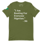 I Am Rooting: Nigeria Unisex t-shirt