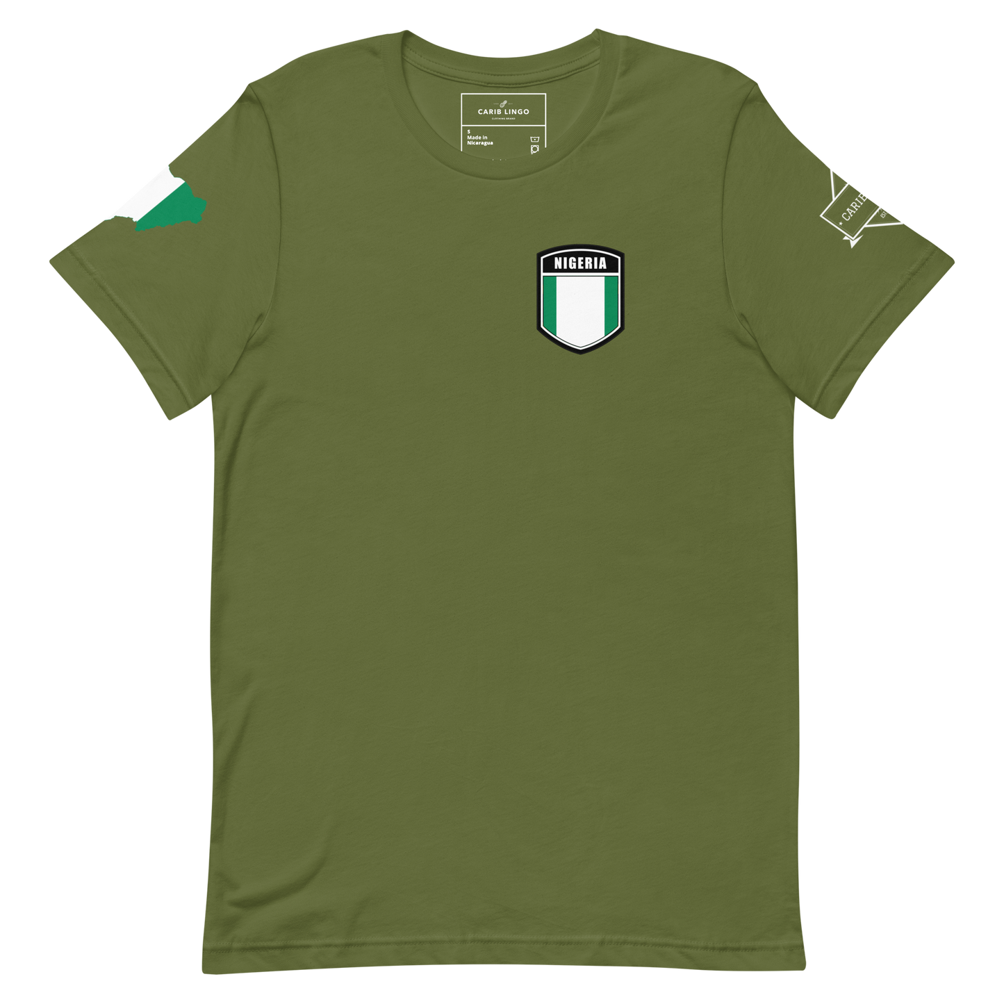 Nigeria Shield Unisex t-shirt