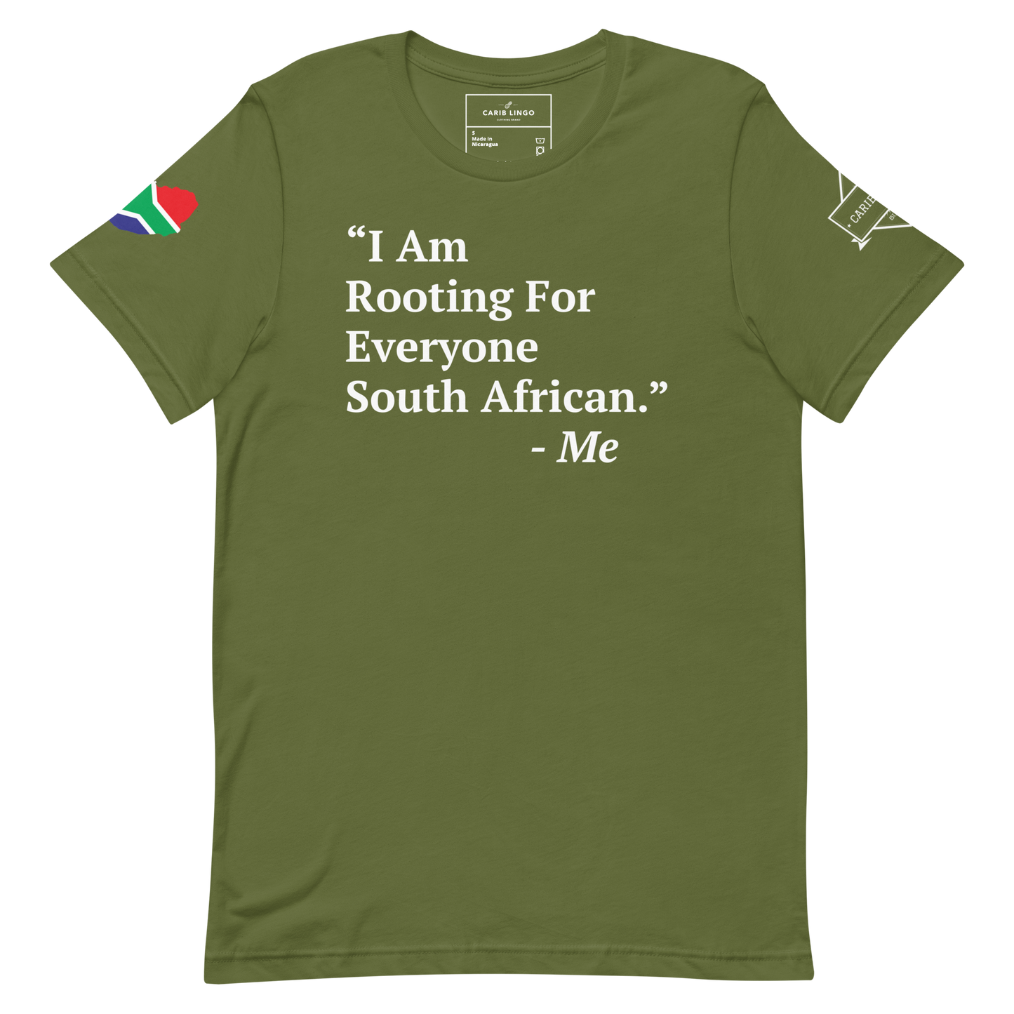 I Am Rooting: South Africa Unisex t-shirt