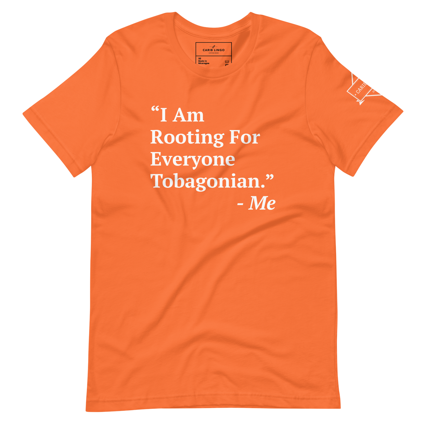 I Am Rooting: Tobago Unisex t-shirt