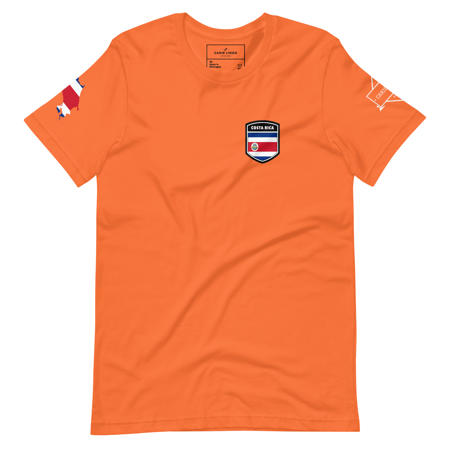 Costa Rica Shield Unisex t-shirt