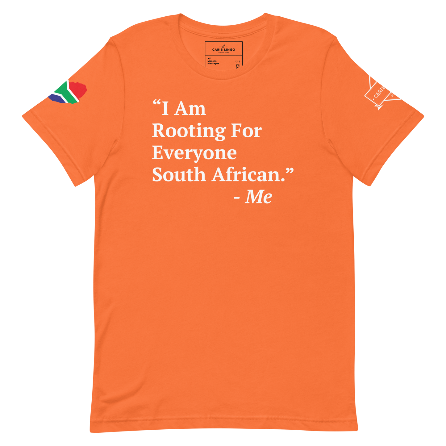 I Am Rooting: South Africa Unisex t-shirt