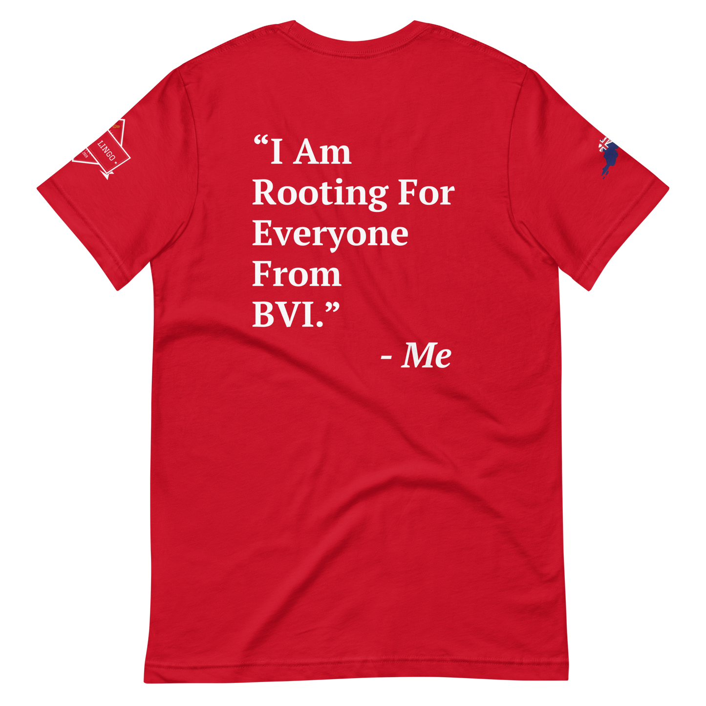 BVI Shield Unisex t-shirt