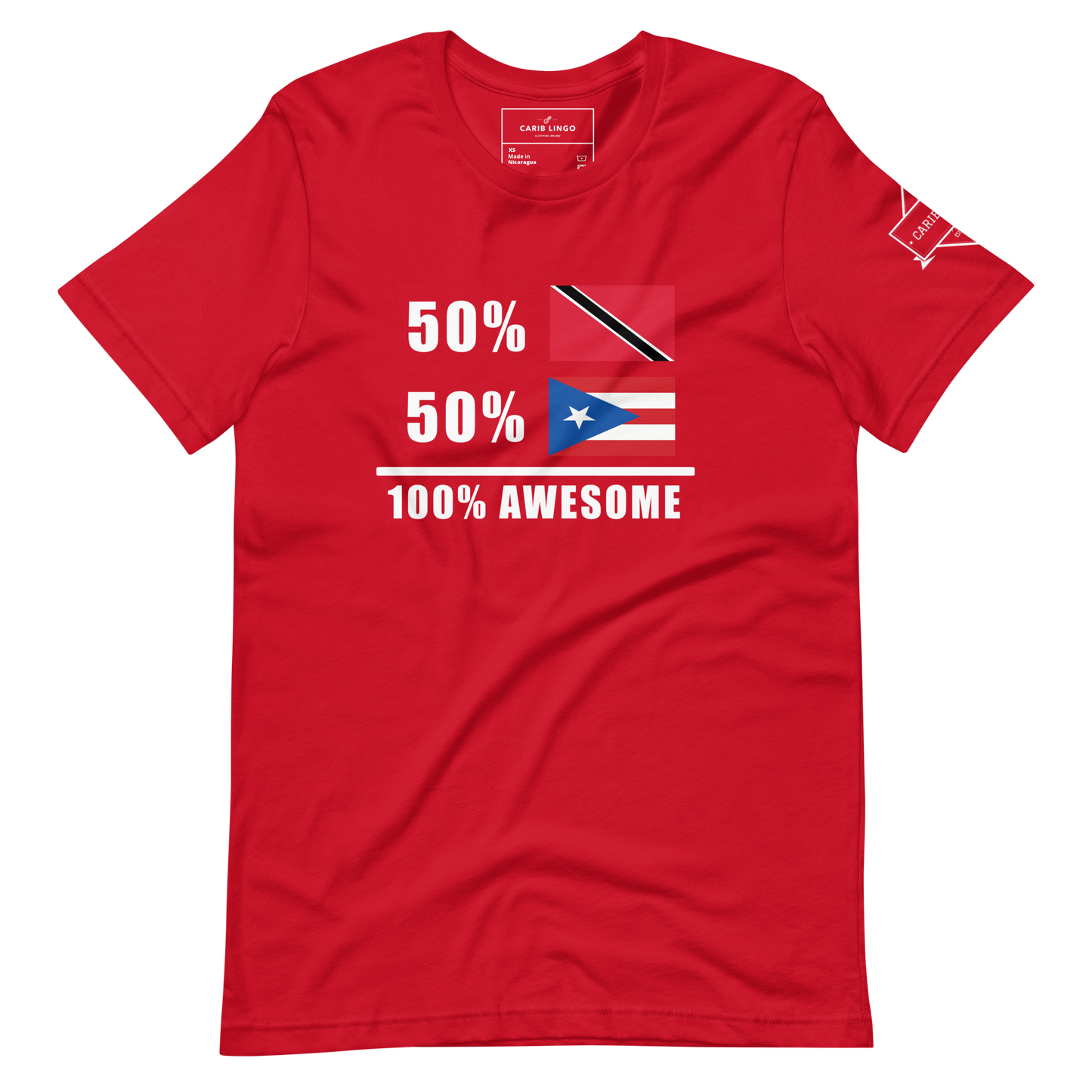 Trinbago Puerto Rico Custom Unisex t-shirt
