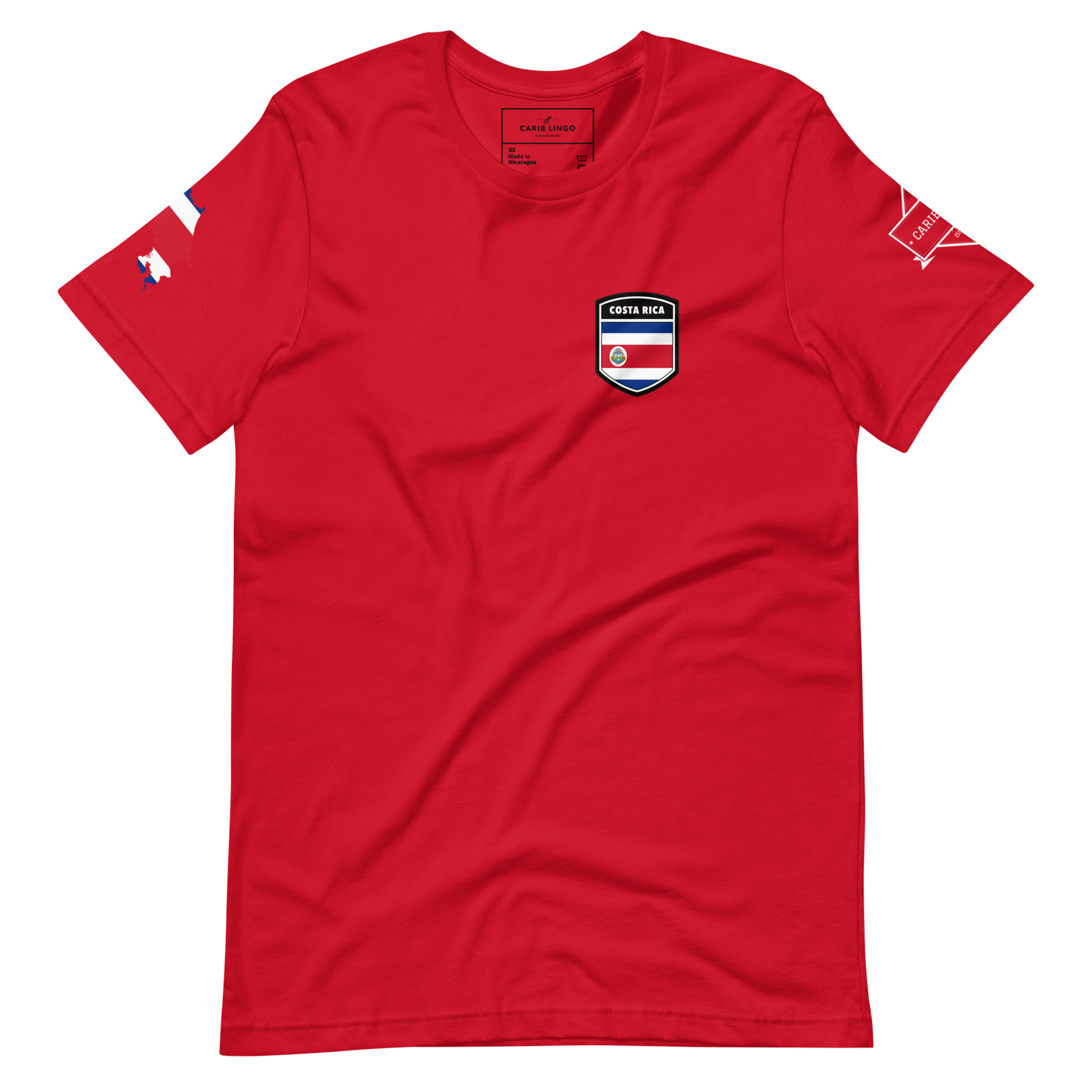 Costa Rica Shield Unisex t-shirt