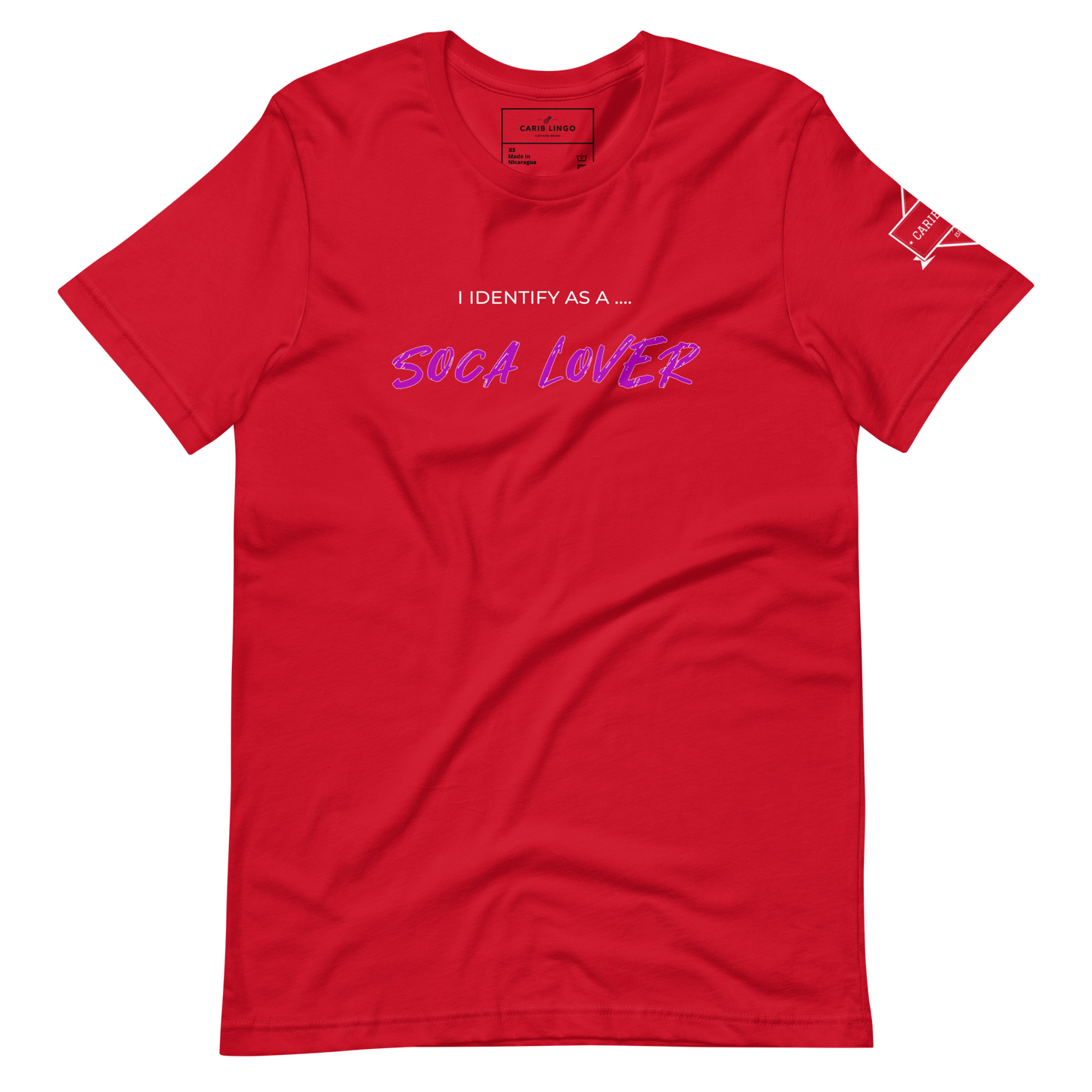 I Identify: Soca Lover Unisex t-shirt