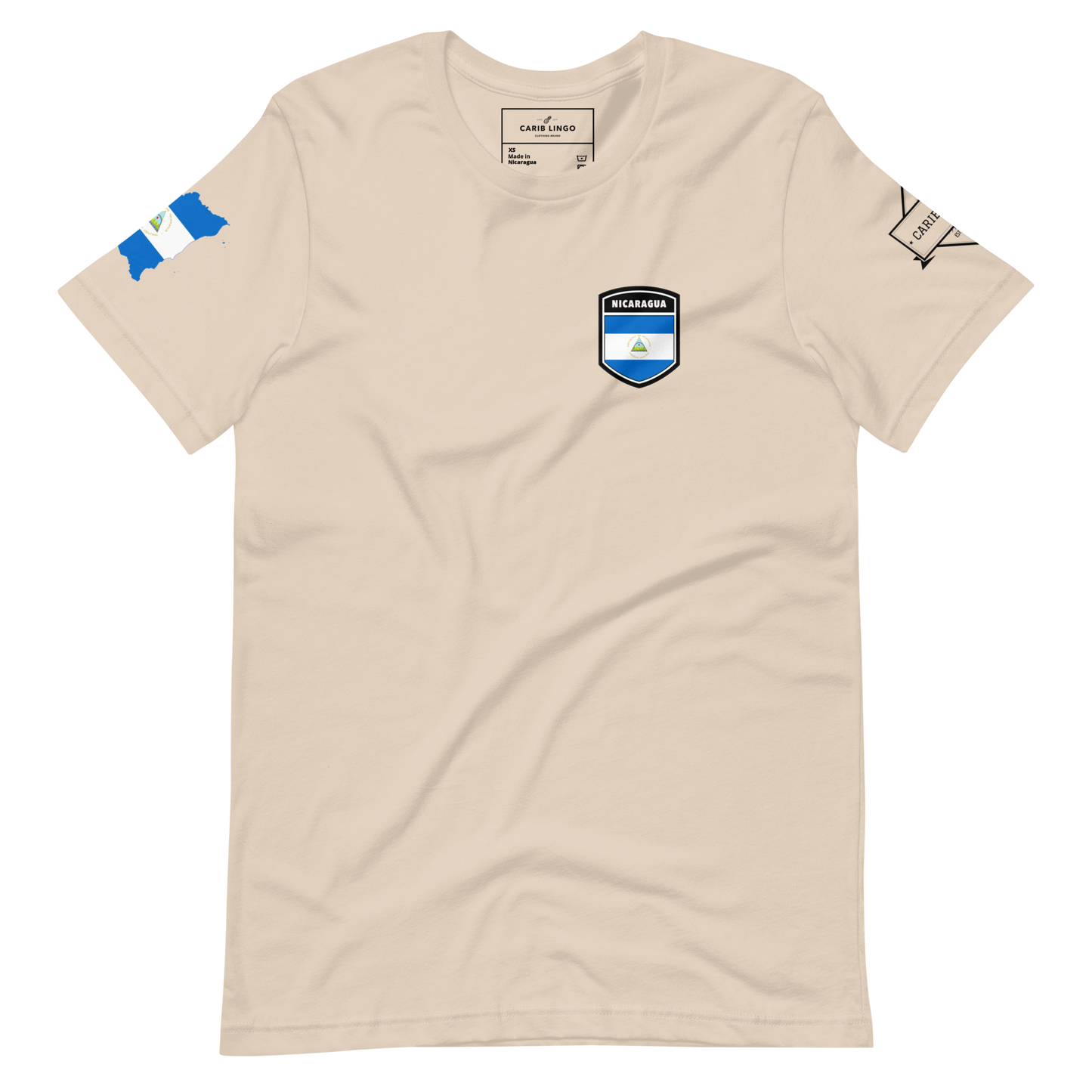 Nicaragua Shield Unisex t-shirt