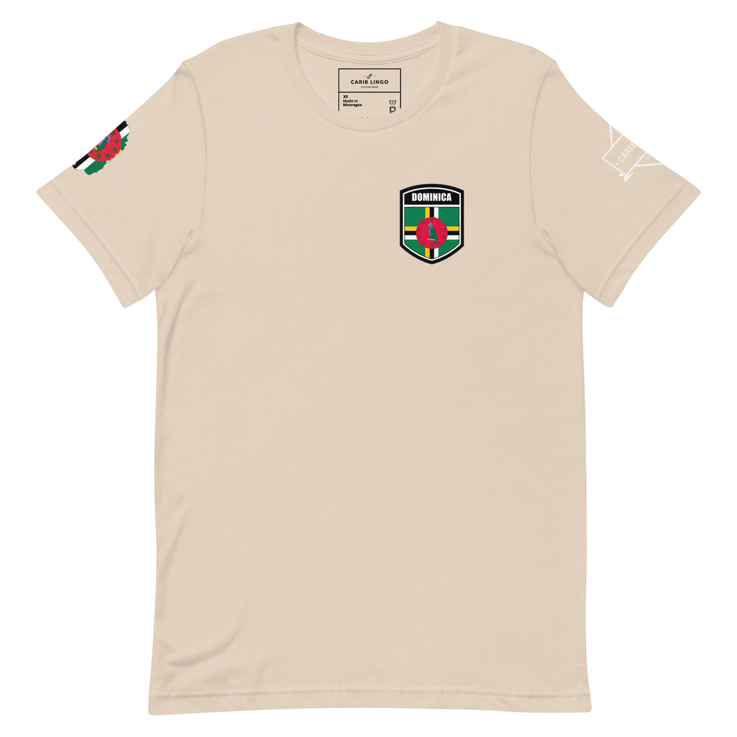 Dominica Shield Unisex t-shirt