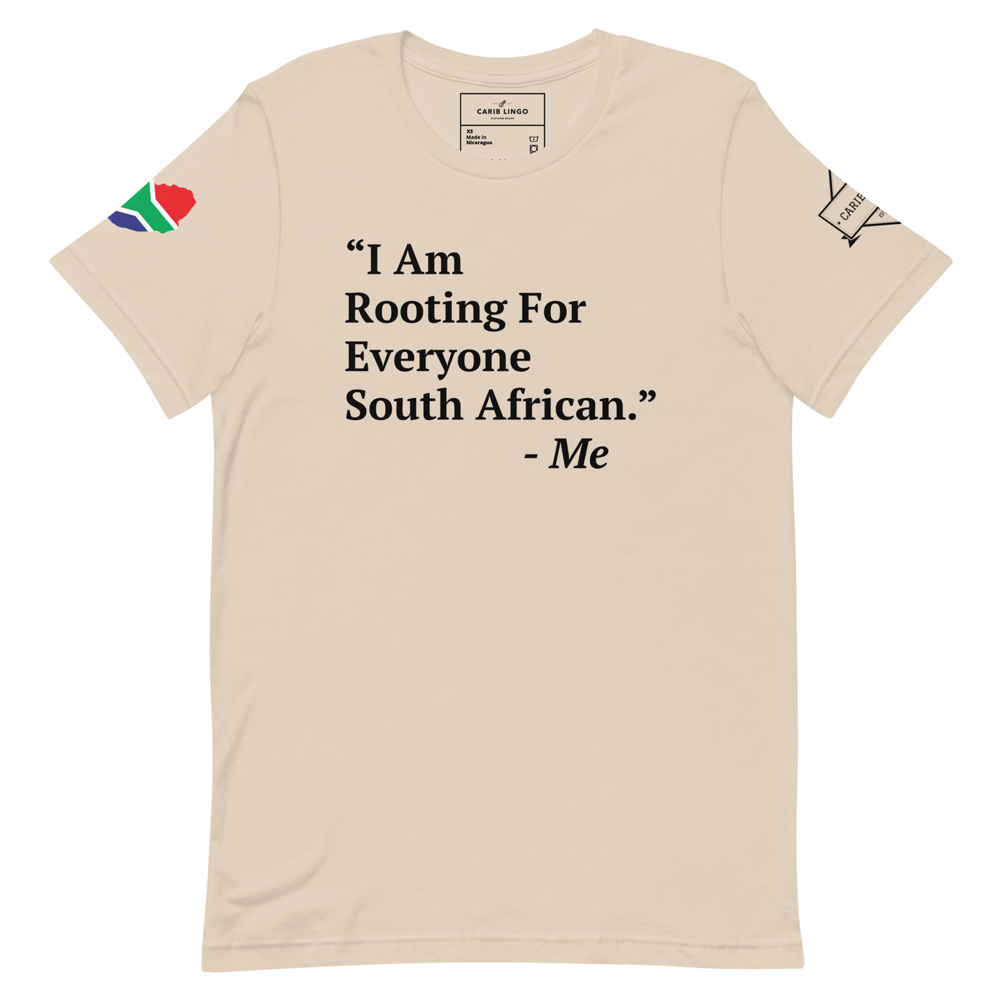 I Am Rooting: South Africa Unisex t-shirt