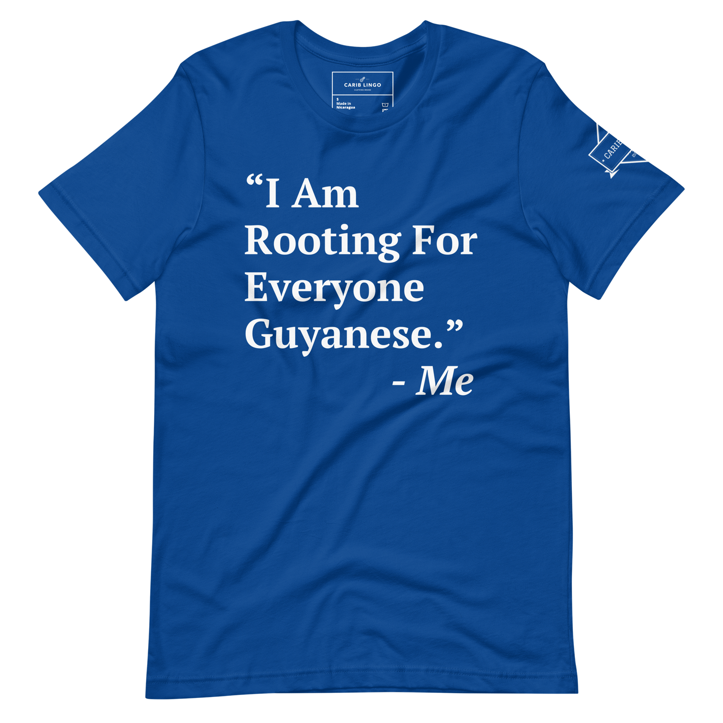 I Am Rooting: Guyana Unisex t-shirt