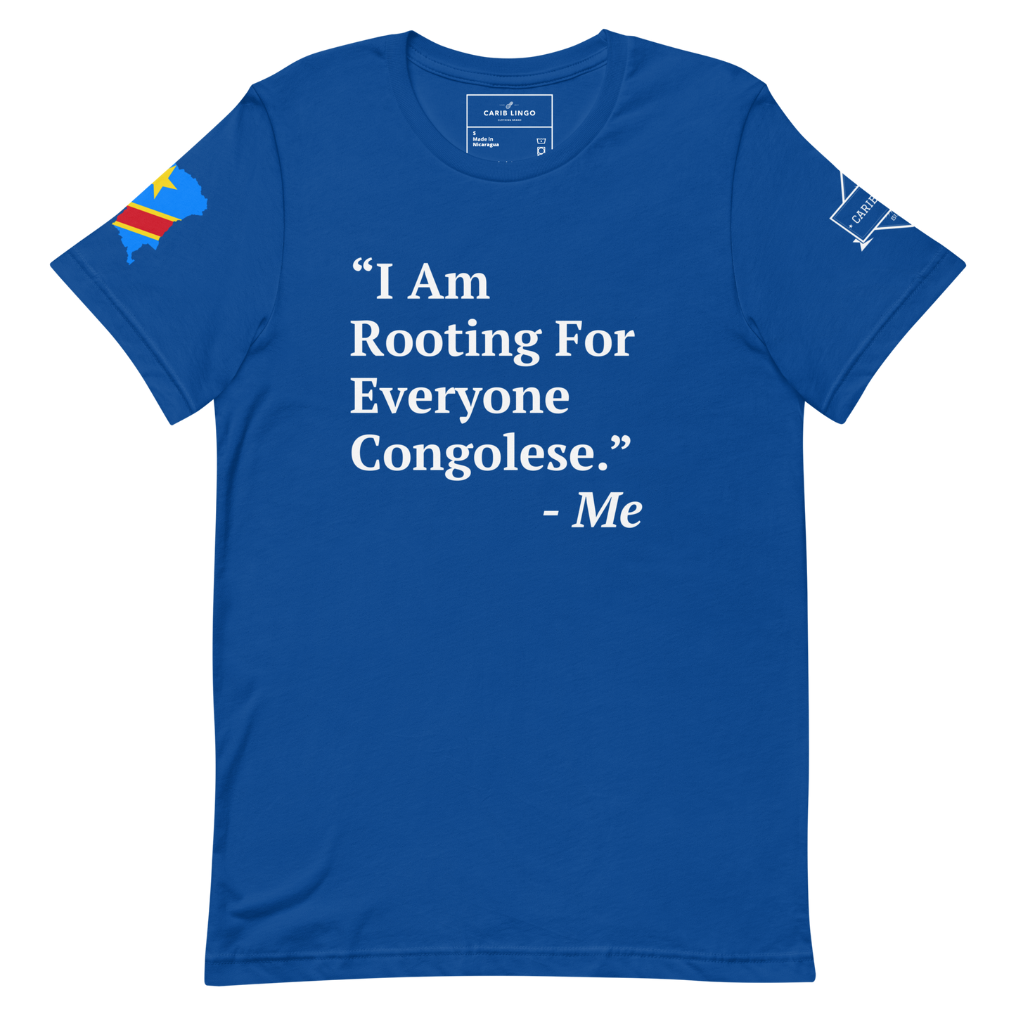 I Am Rooting: Congo Unisex t-shirt