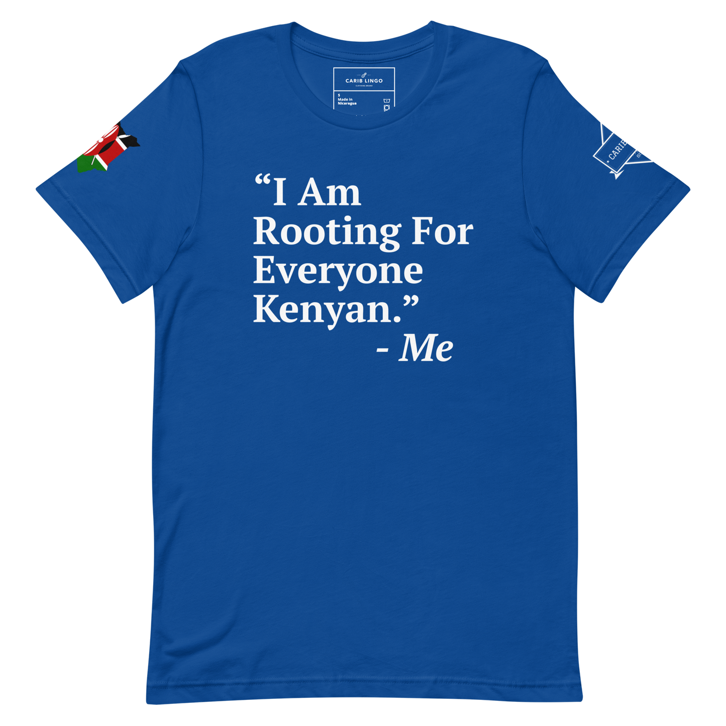 I Am Rooting: Kenya Unisex t-shirt