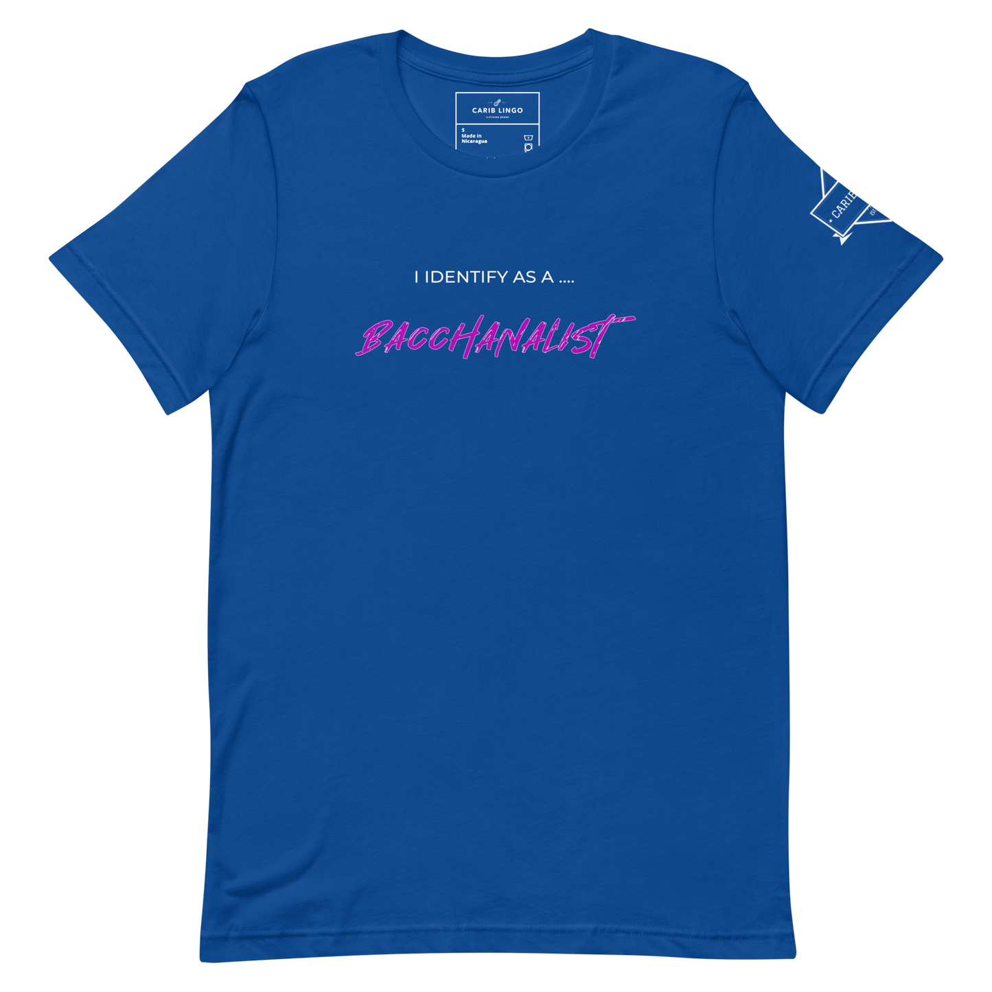 I Identify: Bacchanalist Unisex t-shirt