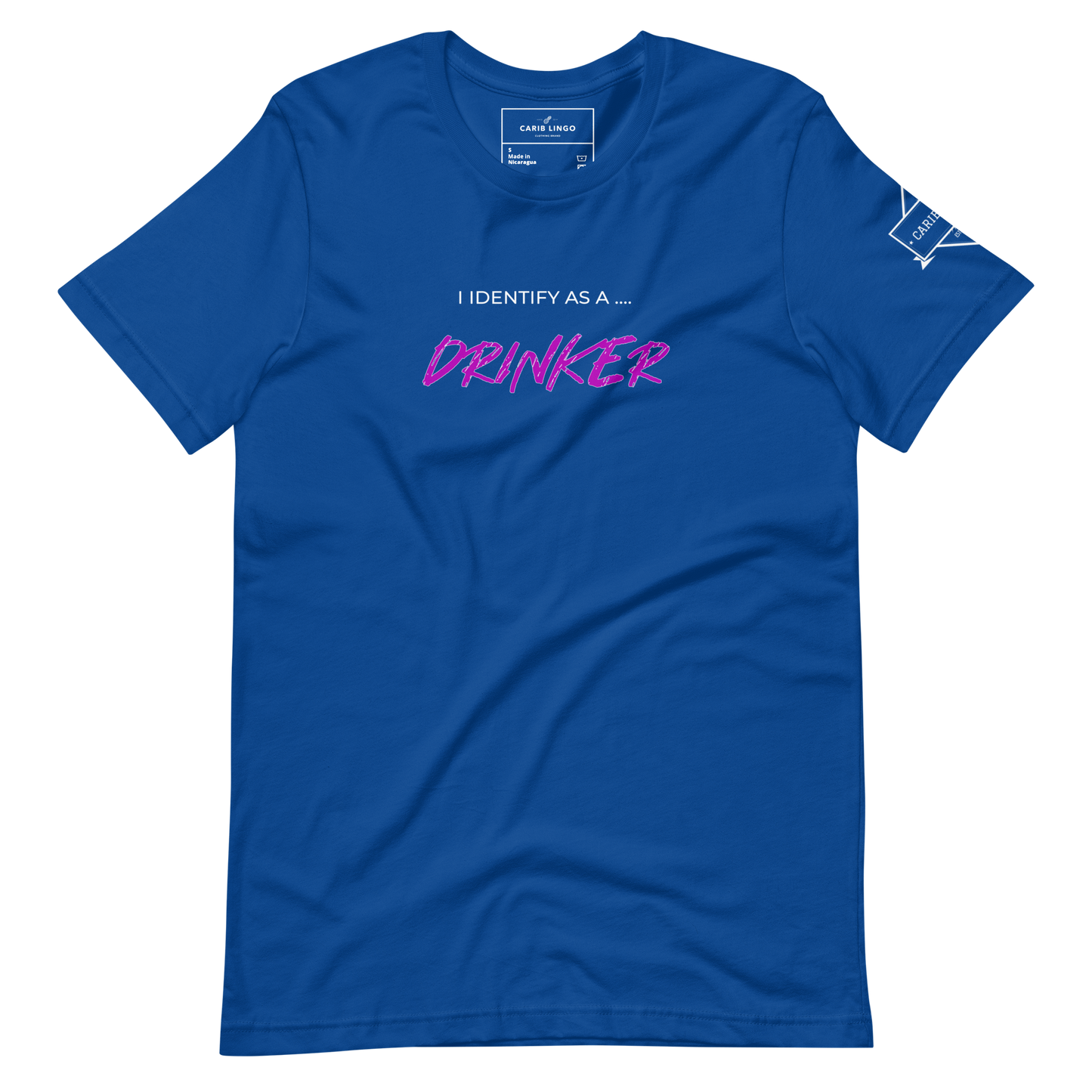 I Identify: Drinker Unisex t-shirt