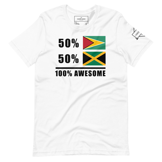 Guyana Jamaica Custom Unisex t-shirt