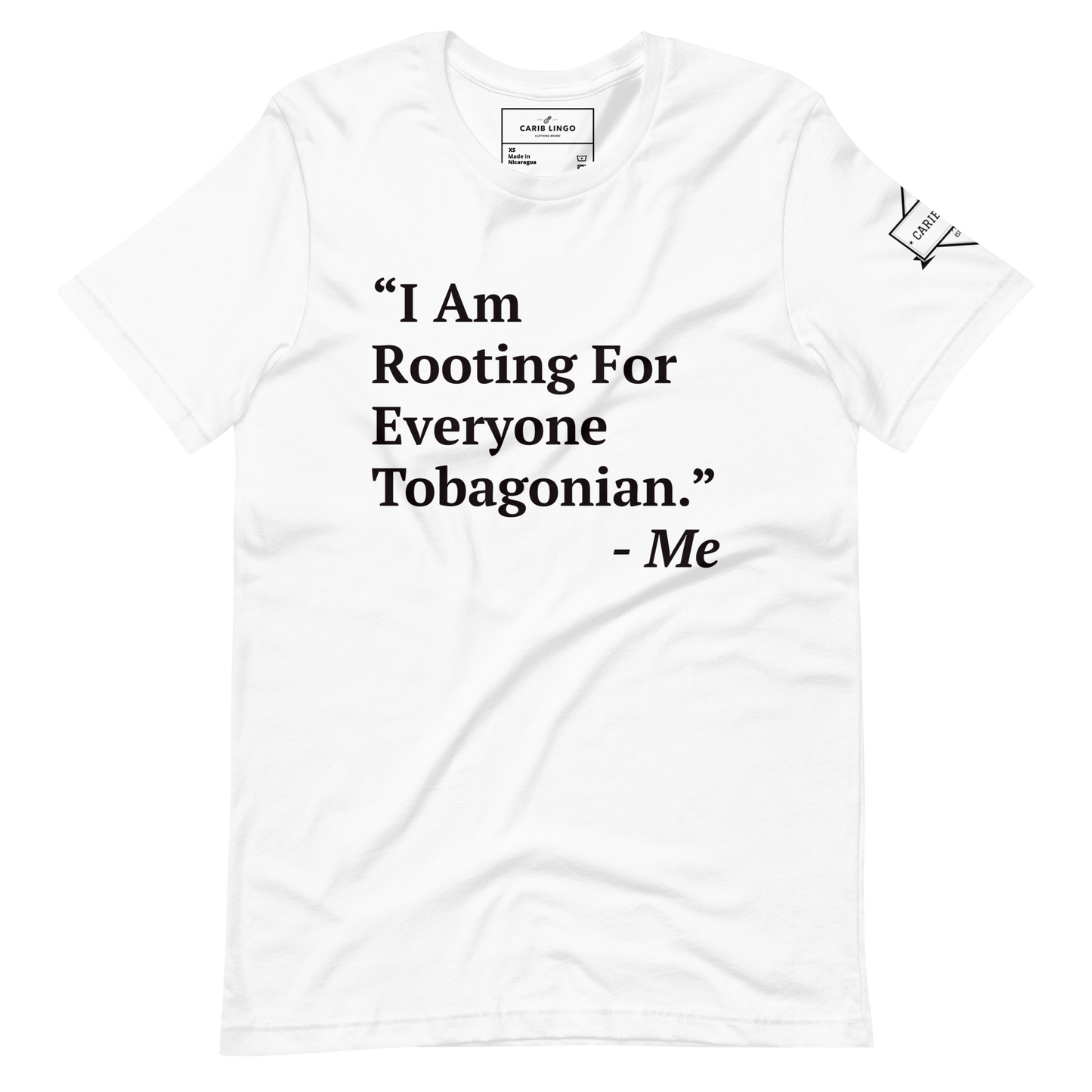 I Am Rooting: Tobago Unisex t-shirt