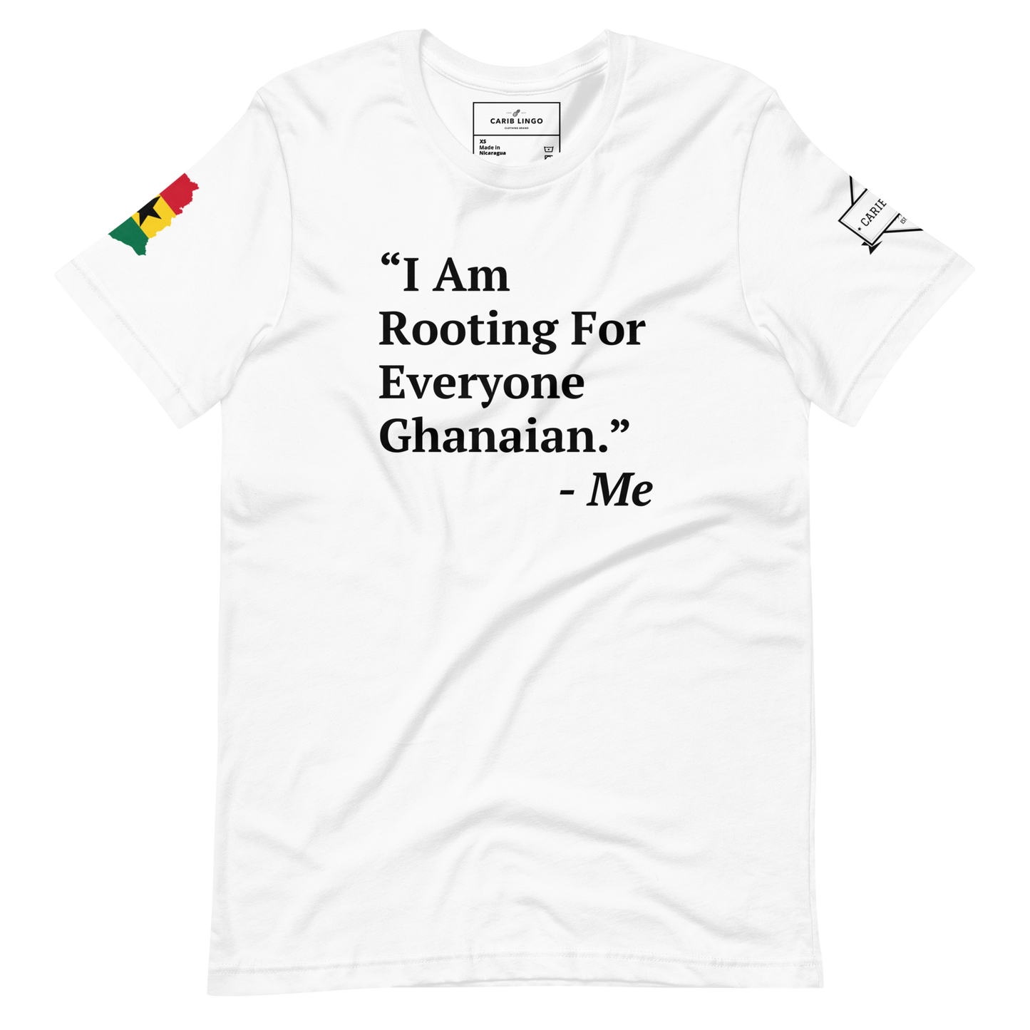 I Am Rooting: Ghana Unisex t-shirt